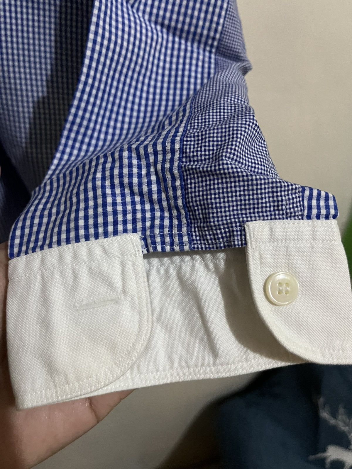 Comme des Garcons Junya Watanabe x CDG Long sleeves Button Up Shirt Size US XS / EU 42 / 0 - 5 Thumbnail