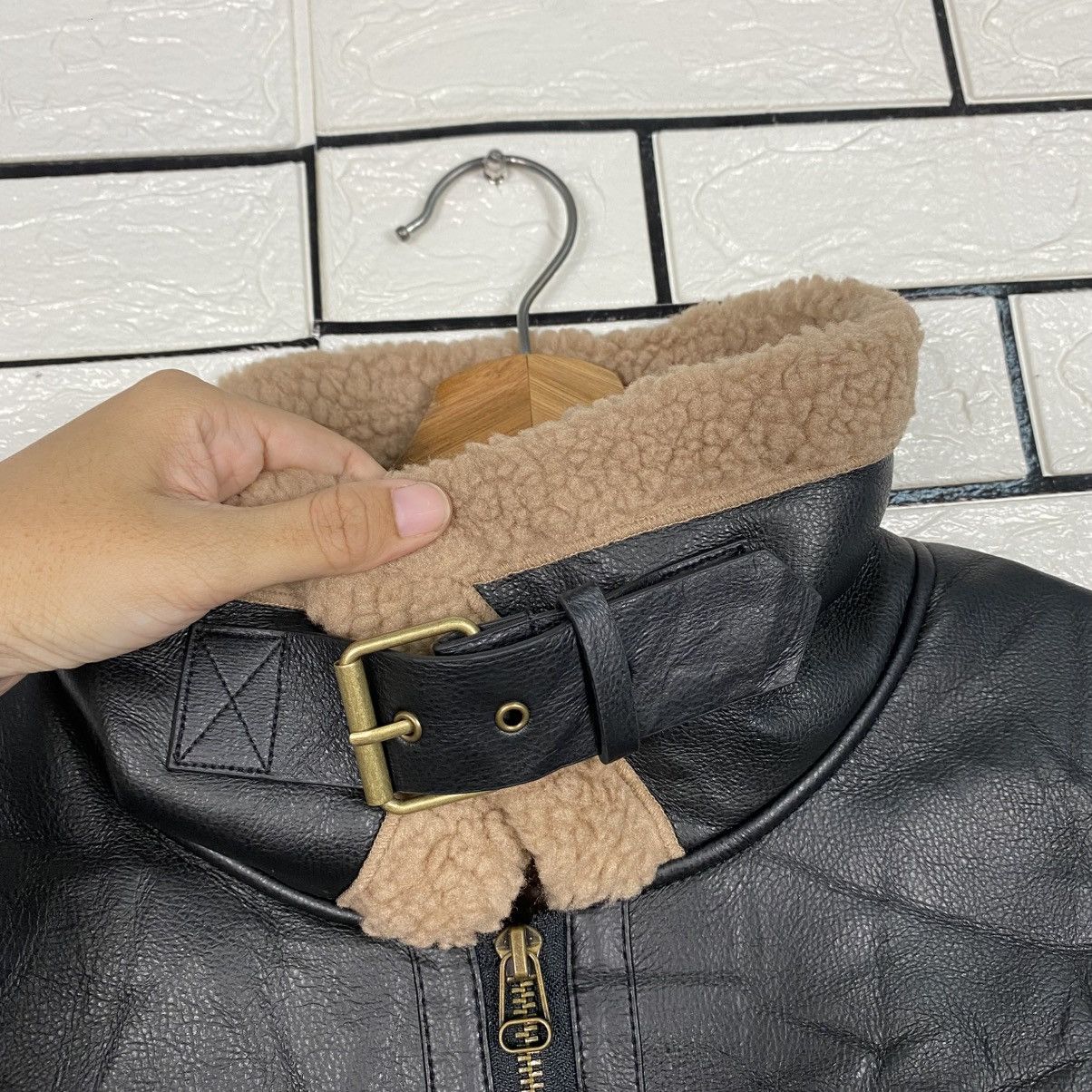 Japanese Brand 📌Vintage Biker Leather Soft Leather Jacket GU Japan Blanket Size US M / EU 48-50 / 2 - 9 Thumbnail
