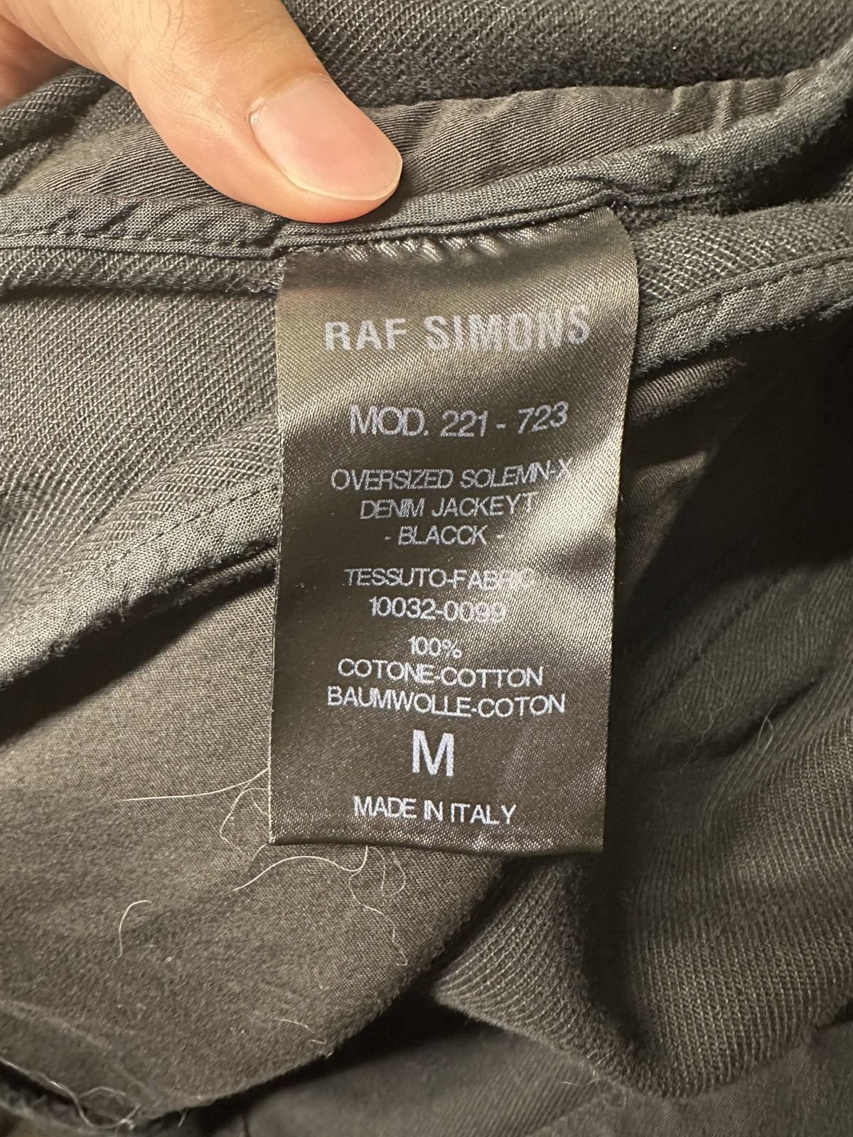 Raf Simons raf simons solemn oversized jacket Size US M / EU 48-50 / 2 - 6 Thumbnail