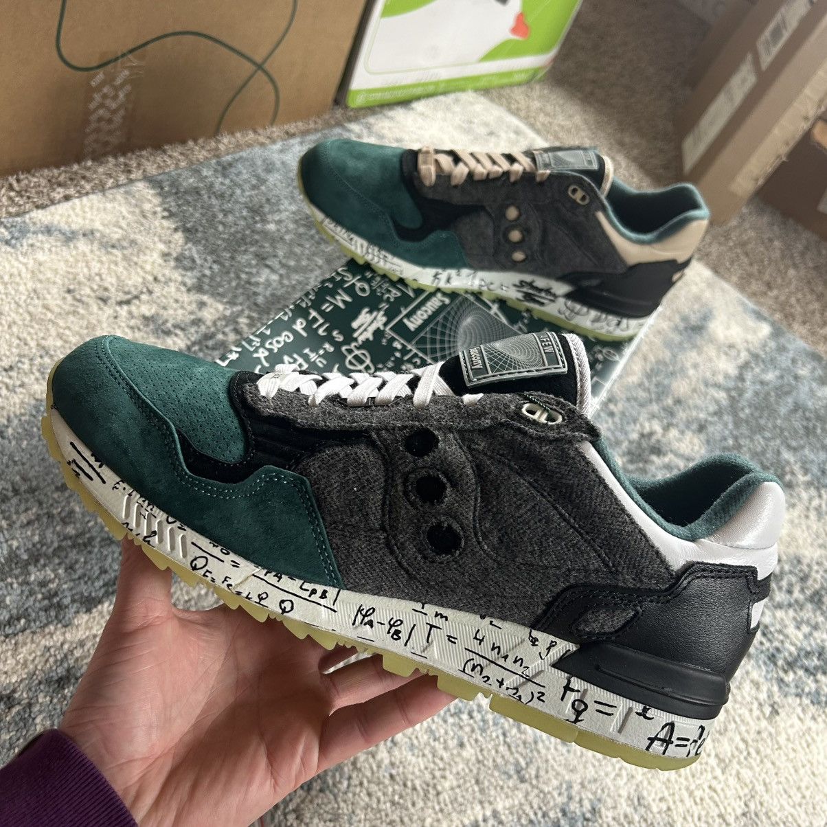AFEW S70504-1 2020 AFEW STORE x SAUCONY SHADOW 5000 TiME & SPACE Size US 12 / EU 45 - 12 Thumbnail