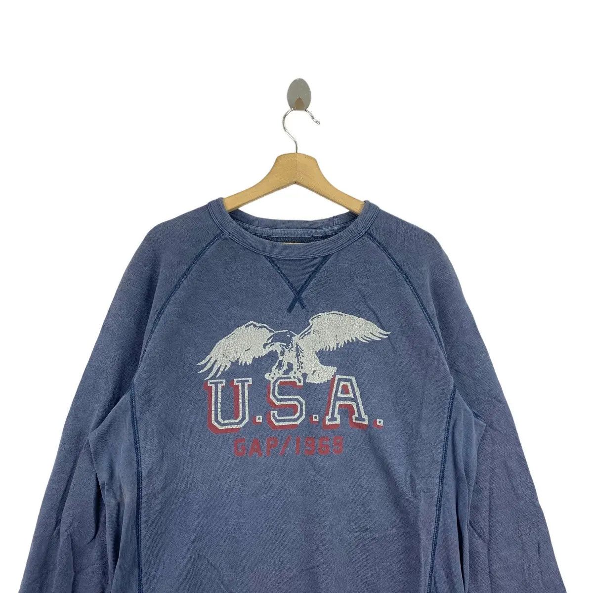 Gap Vintage GAP USa LIVED IN Collection Distress Design Size M / US 6-8 / IT 42-44 - 3 Thumbnail