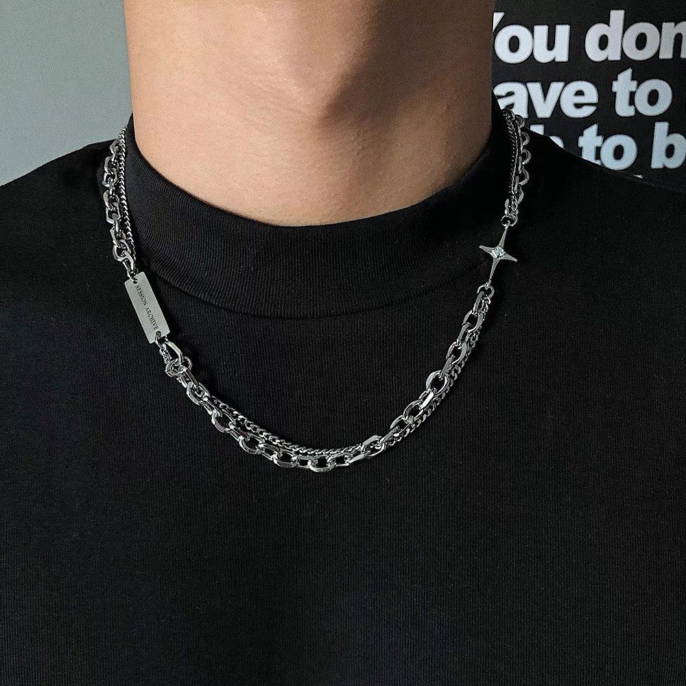Japanese Brand × Vintage Retro punk necklace Size ONE SIZE - 1 Thumbnail