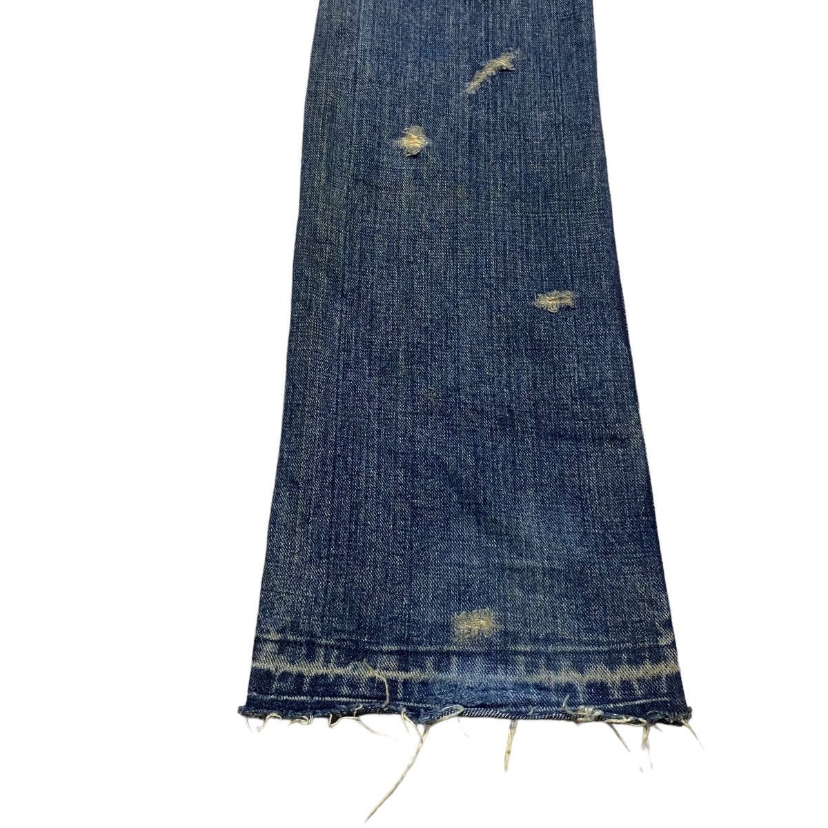 Japanese Brand Hiromichi Nakano Distressed Denim Flare Jeans Size US 30 / EU 46 - 14 Thumbnail