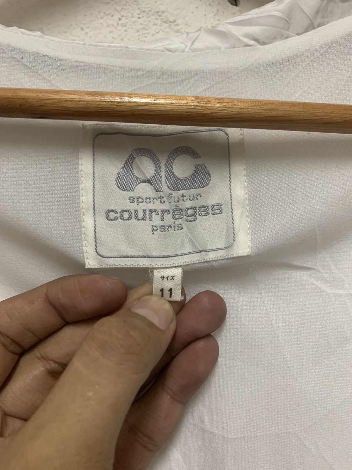 Courreges × Japanese Brand Vintage Courreges Windbreaker Size US L / EU 52-54 / 3 - 7 Thumbnail