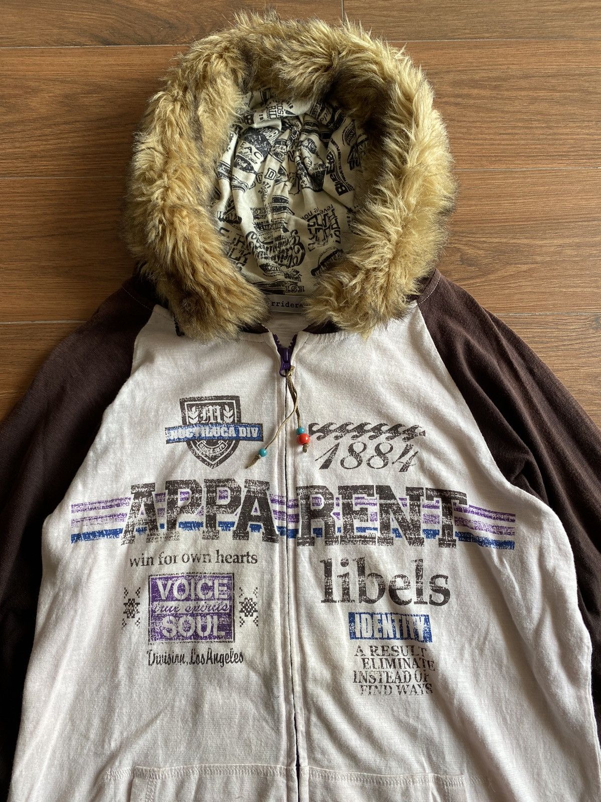 If Six Was Nine Japanese Poem Fur hoodie Zipper Ifsixwasnine Style Size US L / EU 52-54 / 3 - 1 Thumbnail