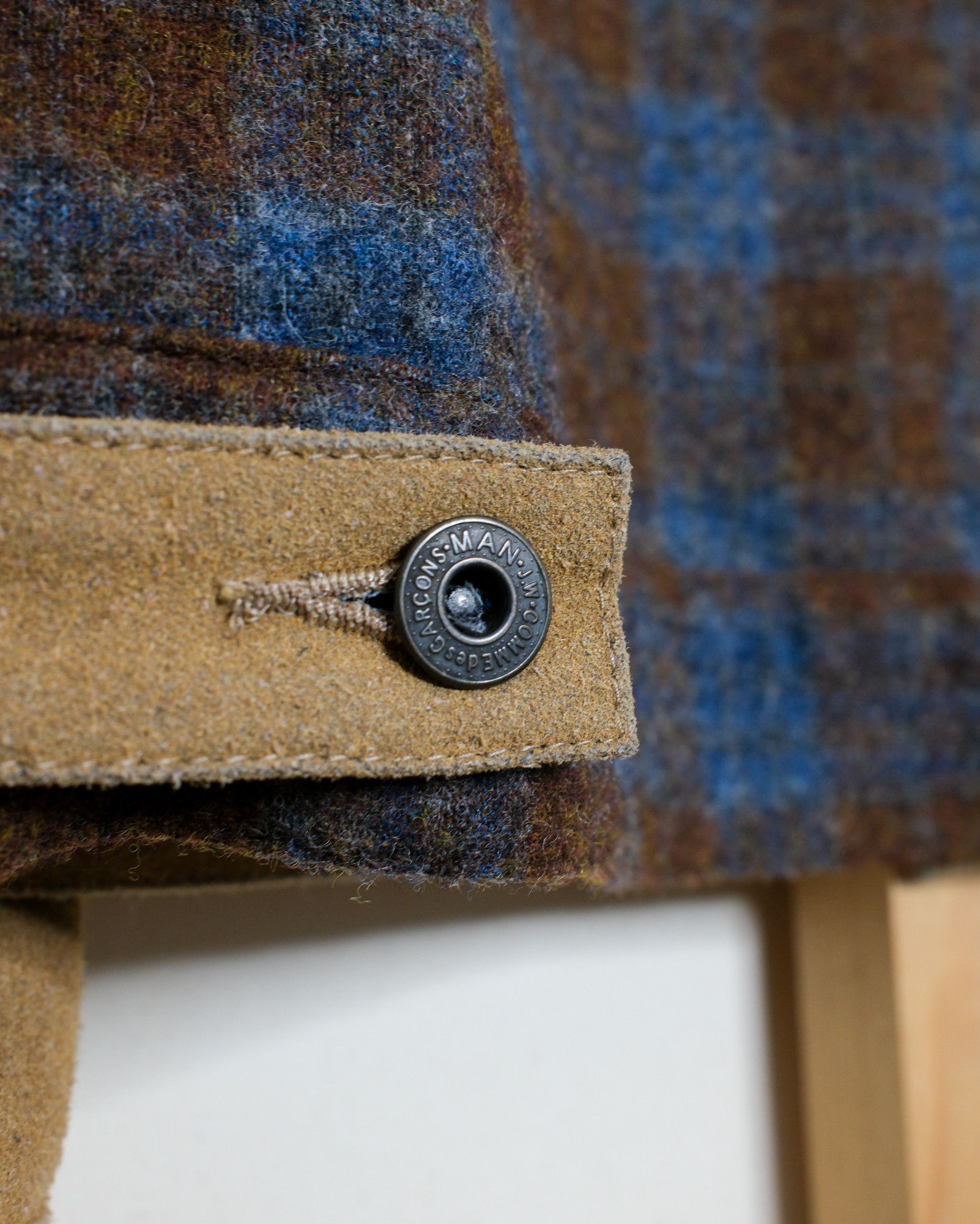 Junya Watanabe Junya Watanabe Comme Des Garcons Suede Coated Trucker Size US L / EU 52-54 / 3 - 3 Thumbnail