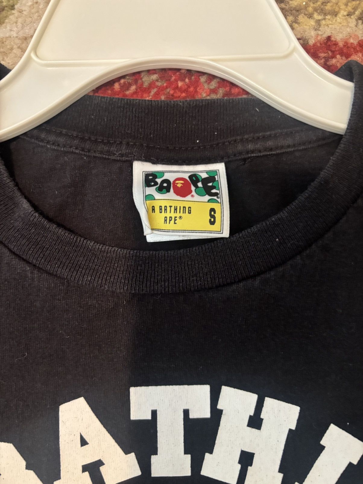 Bape Black Bape Shirt Size US S / EU 44-46 / 1 - 3 Thumbnail