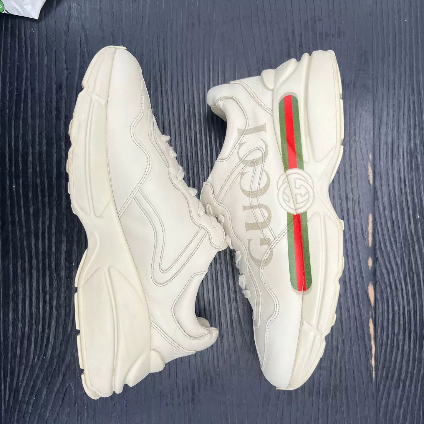 Gucci Gucci Rhyton Belt Dad Sneakers US8.5 / EU42.5 Near Mint Size US 9.5 / EU 42-43 - 3 Thumbnail