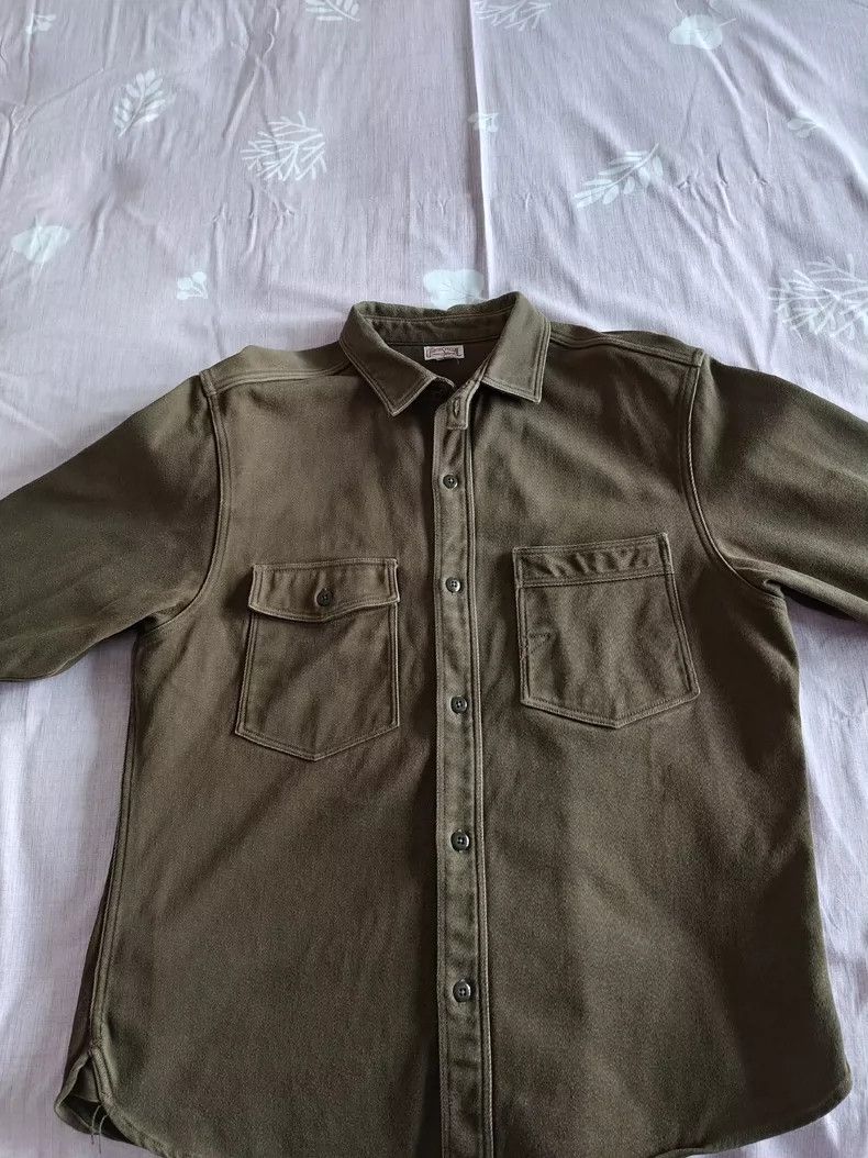 Freewheelers size 17.5 Heavyweight pure cotton 30s deep k