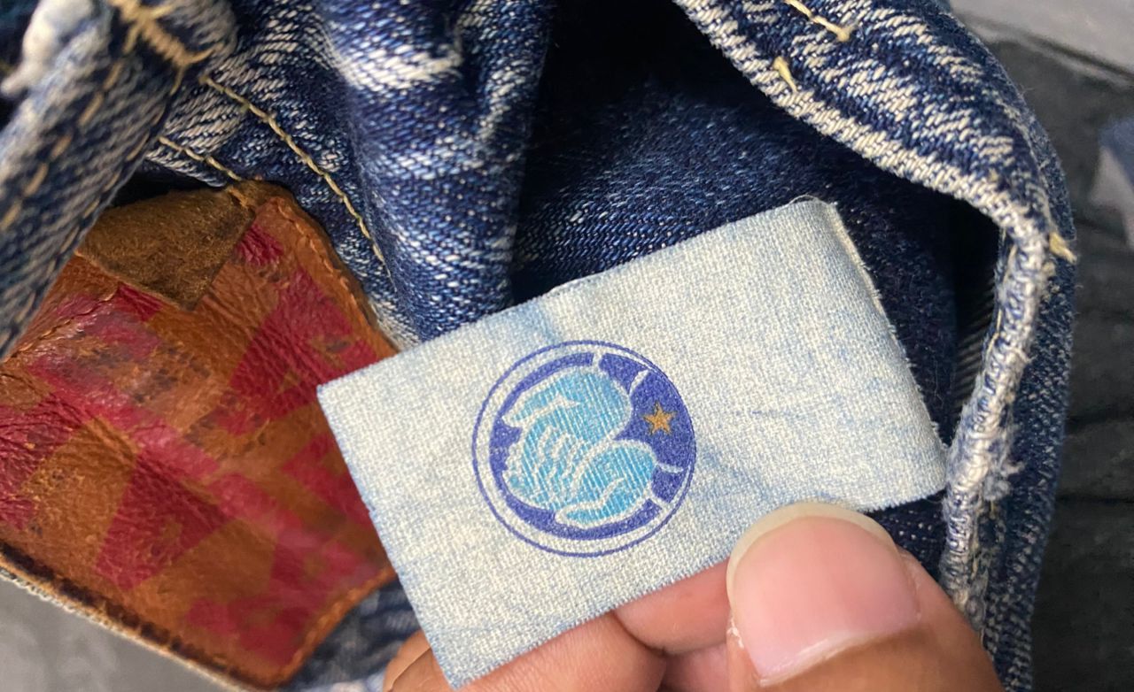 Kapital VINTAGE KAPITAL KIRO HIRATA HIPPIE SELVEGDE DENIM Size US 33 - 17 Thumbnail