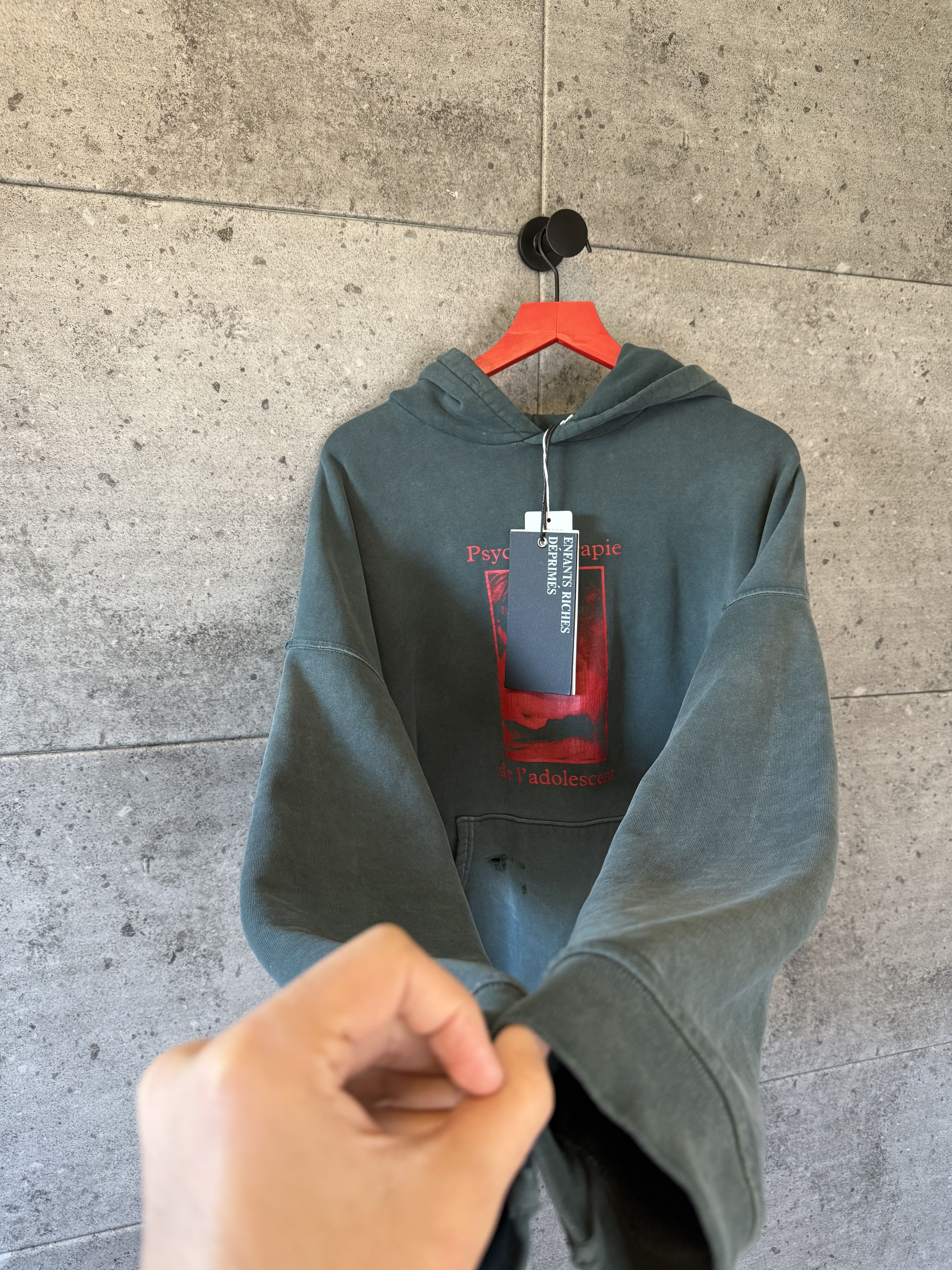 Enfants Riches Deprimes Enfants riches deprimes PSYCHOTHÉRAPIE HOODIE Size US XL / EU 56 / 4 - 11 Thumbnail