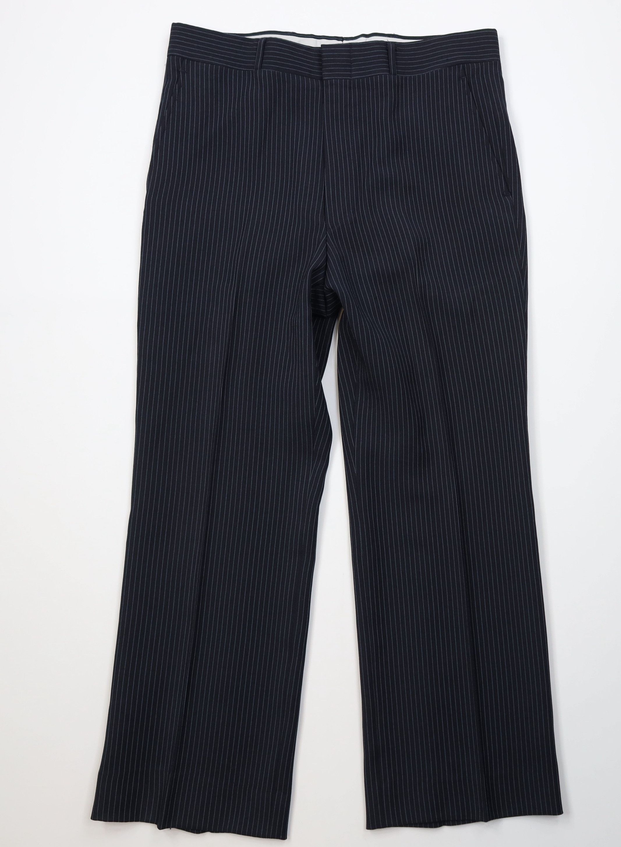 Vintage Vintage 70s Streetwear Knit Flared Wide Leg Chino Pants USA Size US 34 / EU 50 - 1 Thumbnail