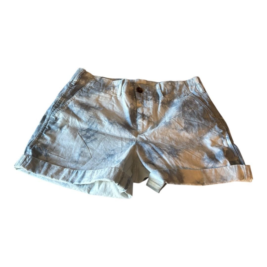 Gap Gap Khakis White & Blue Tie Dye 5" shorts Size 2 Size 26" / US 2 / IT 38 - 1 Thumbnail
