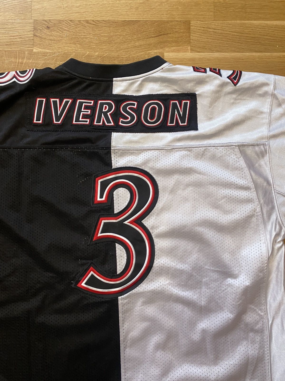Reebok Allen Iverson Reebok I3 Limited Edition XL Mens Split Jersey Size US XL / EU 56 / 4 - 5 Thumbnail