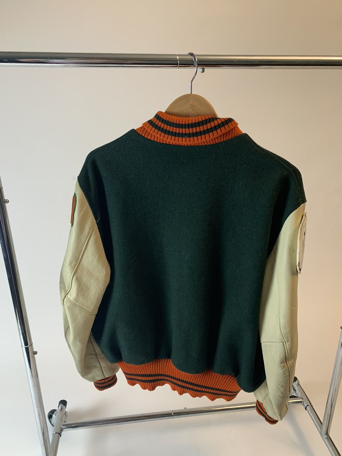 Vintage Vintage swimming varsity jacket Size US L / EU 52-54 / 3 - 2 Thumbnail