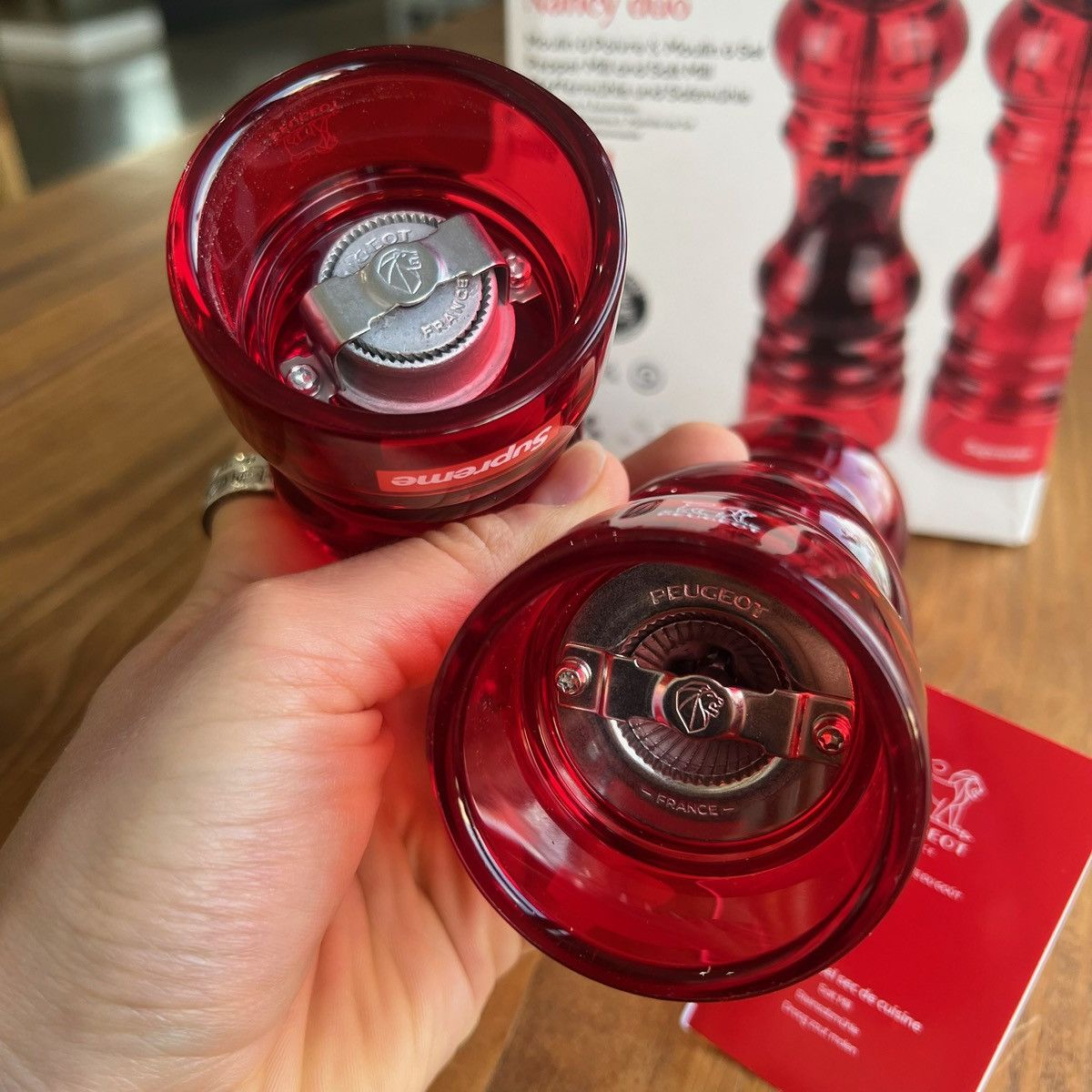 Supreme Supreme Peugeot Salt & Pepper Mill (Set of 2) Size ONE SIZE - 6 Thumbnail