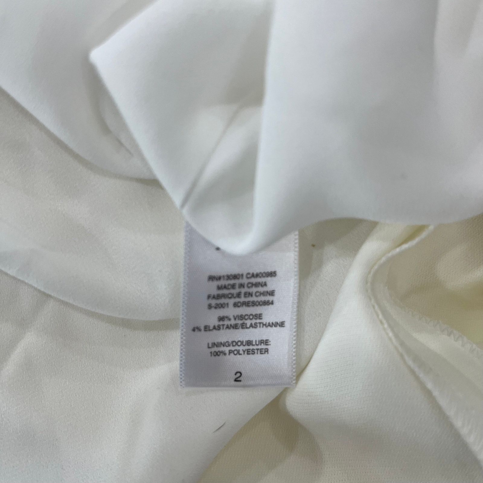 A.L.C. NEW A.L.C. Women’s White/Ivory Cutout Dress Size 2 NWT Gown Size XS / US 0-2 / IT 36-38 - 10 Thumbnail
