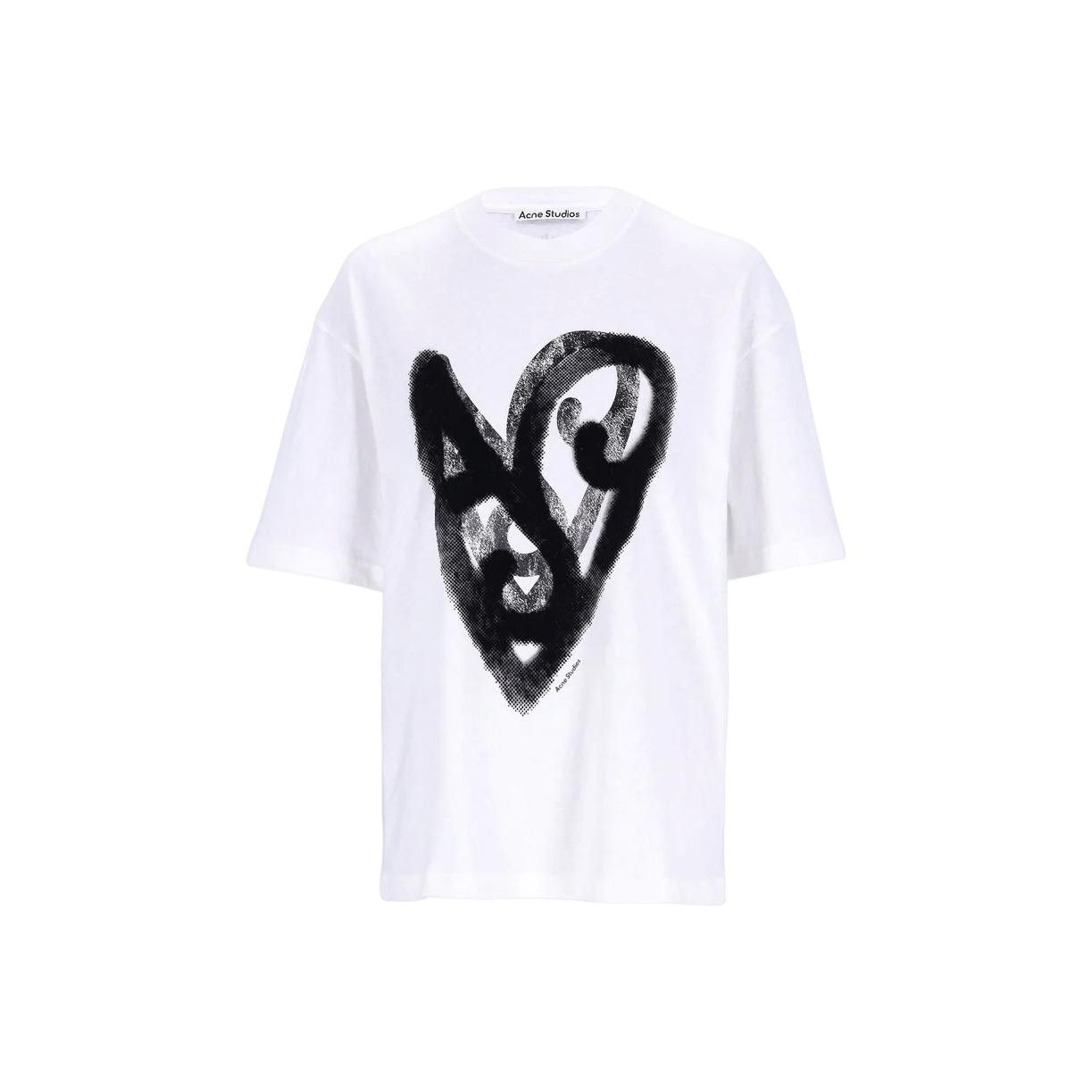 Acne Studios Acne Studios Heart Logo T-Shirt XL Size US XL / EU 56 / 4 - 1 Thumbnail