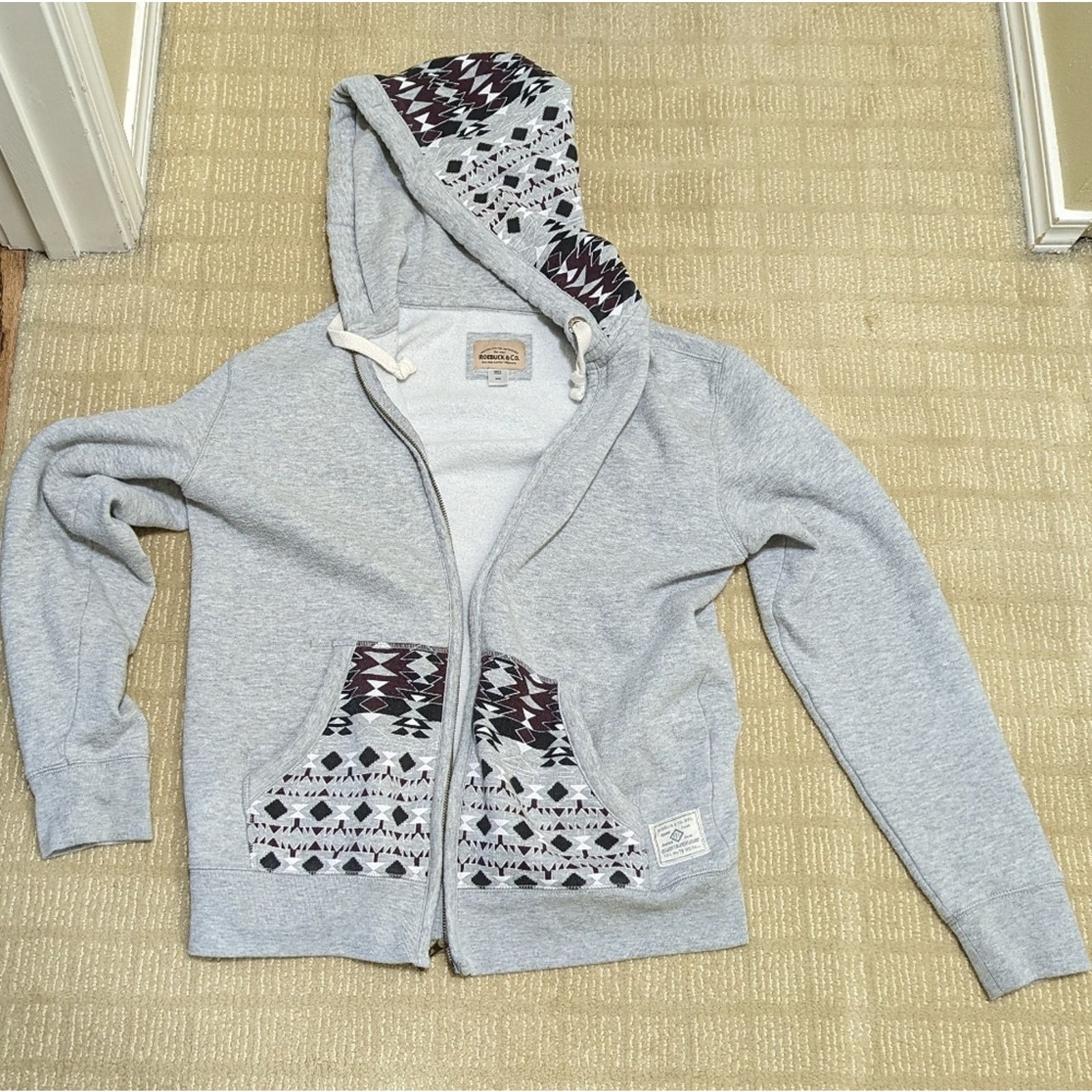 Other roebuck & co hoodie full zip hoodie Size US M / EU 48-50 / 2 - 1 Thumbnail