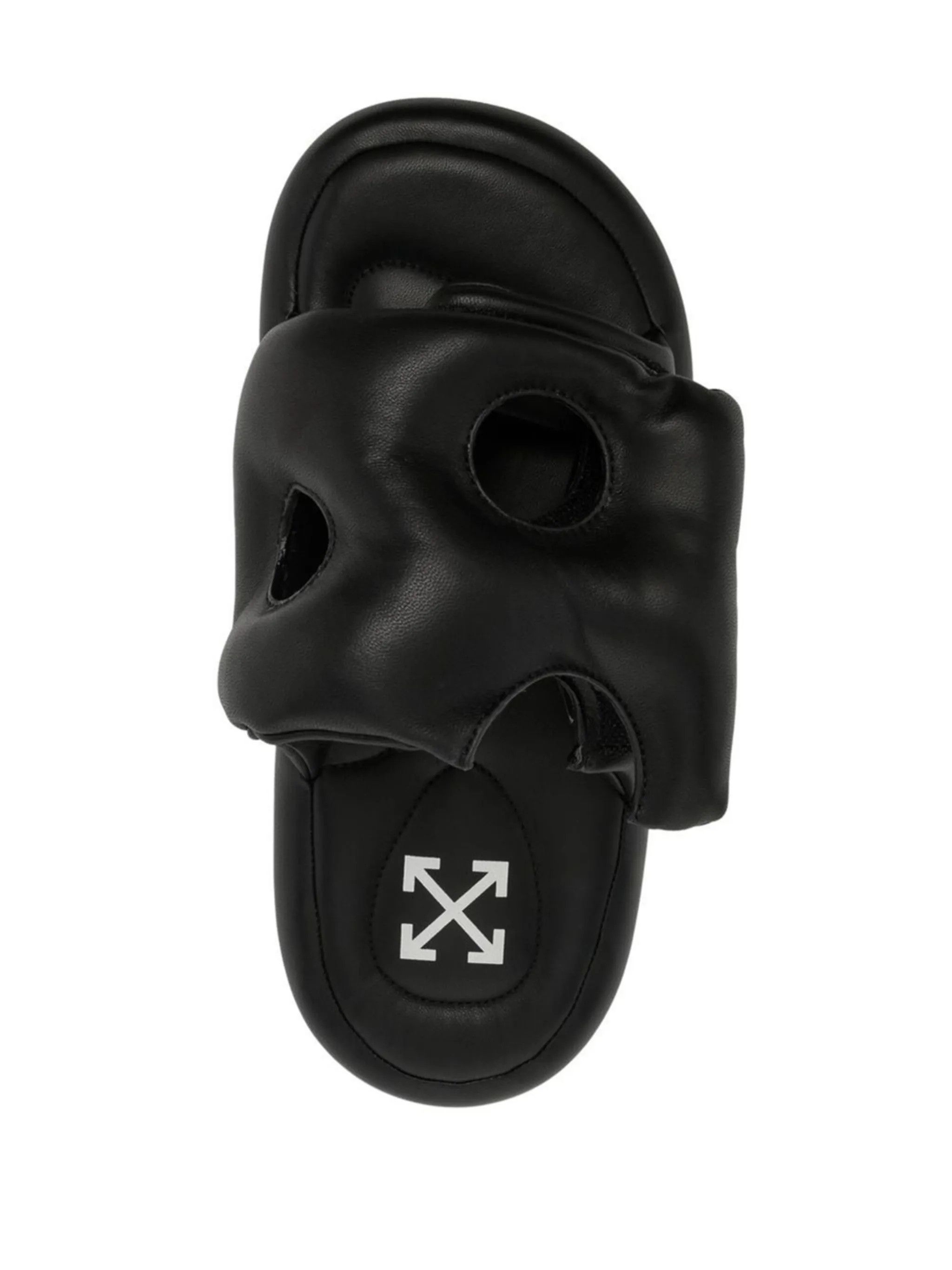 Off-White o1y0225 Slippers in Black Size US 10 / EU 43 - 4 Thumbnail