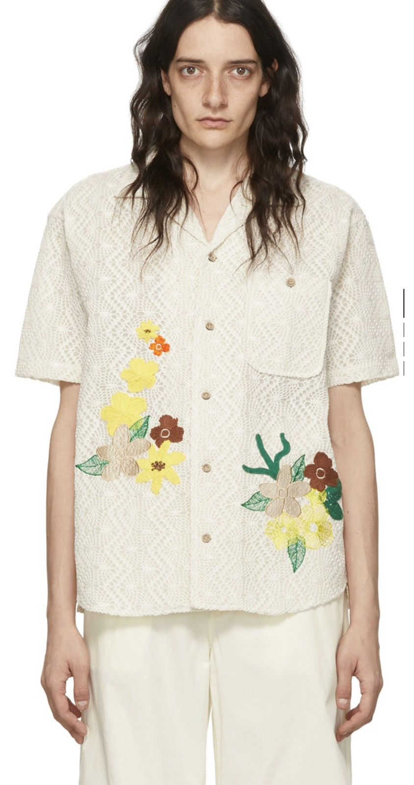 Andersson Bell Andersson Bell White Polyester Shirt Size S / US 4 / IT 40 - 1 Thumbnail