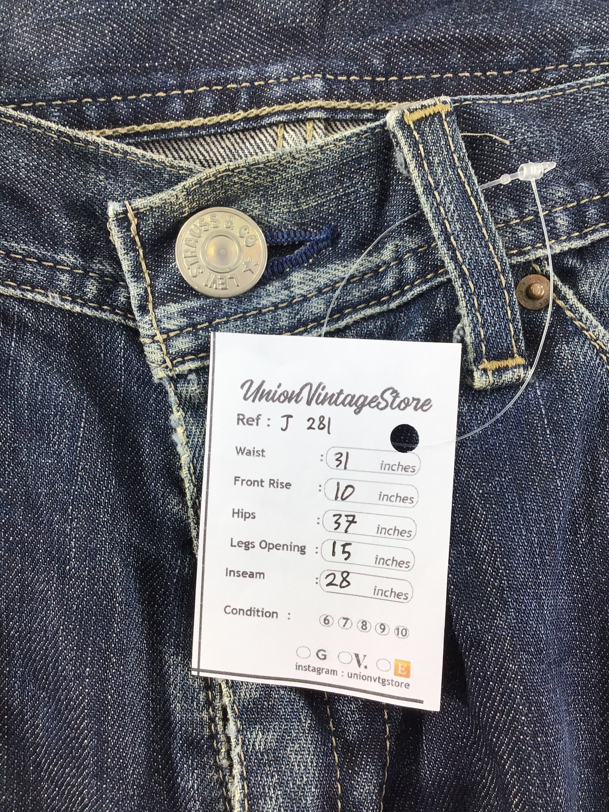 Levi's Levis 591 Jeans-J281 Size US 32 / EU 48 - 12 Thumbnail