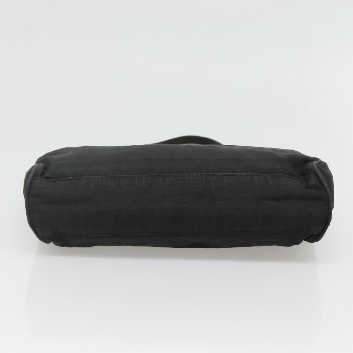Fendi FENDI Zucca Canvas Hand Bag Black Silver Size ONE SIZE - 9 Thumbnail
