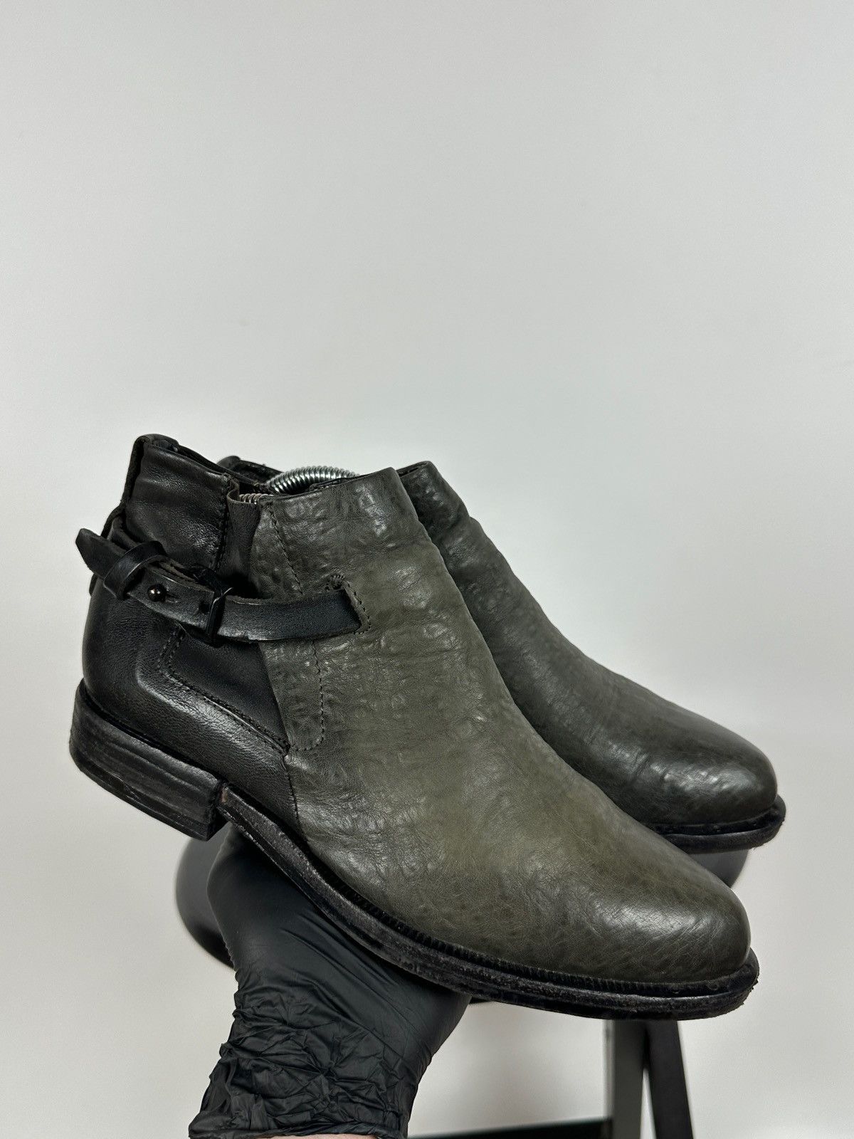 A.S.98 A.S.98. Airstep Leather Biker Ankle Boots Size US 8 / IT 38 - 1 Thumbnail