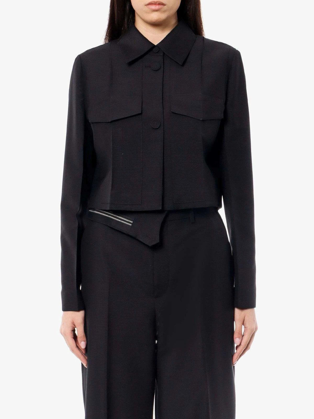Fendi o1y0925 Jacket in Black Size M / US 6-8 / IT 42-44 - 3 Thumbnail