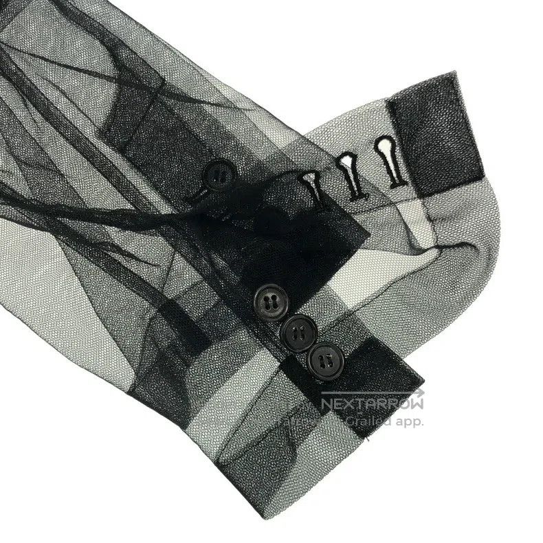 Comme des Garcons Comme des Garcons Black vintage decorative short top Size XS / US 0-2 / IT 36-38 - 5 Thumbnail