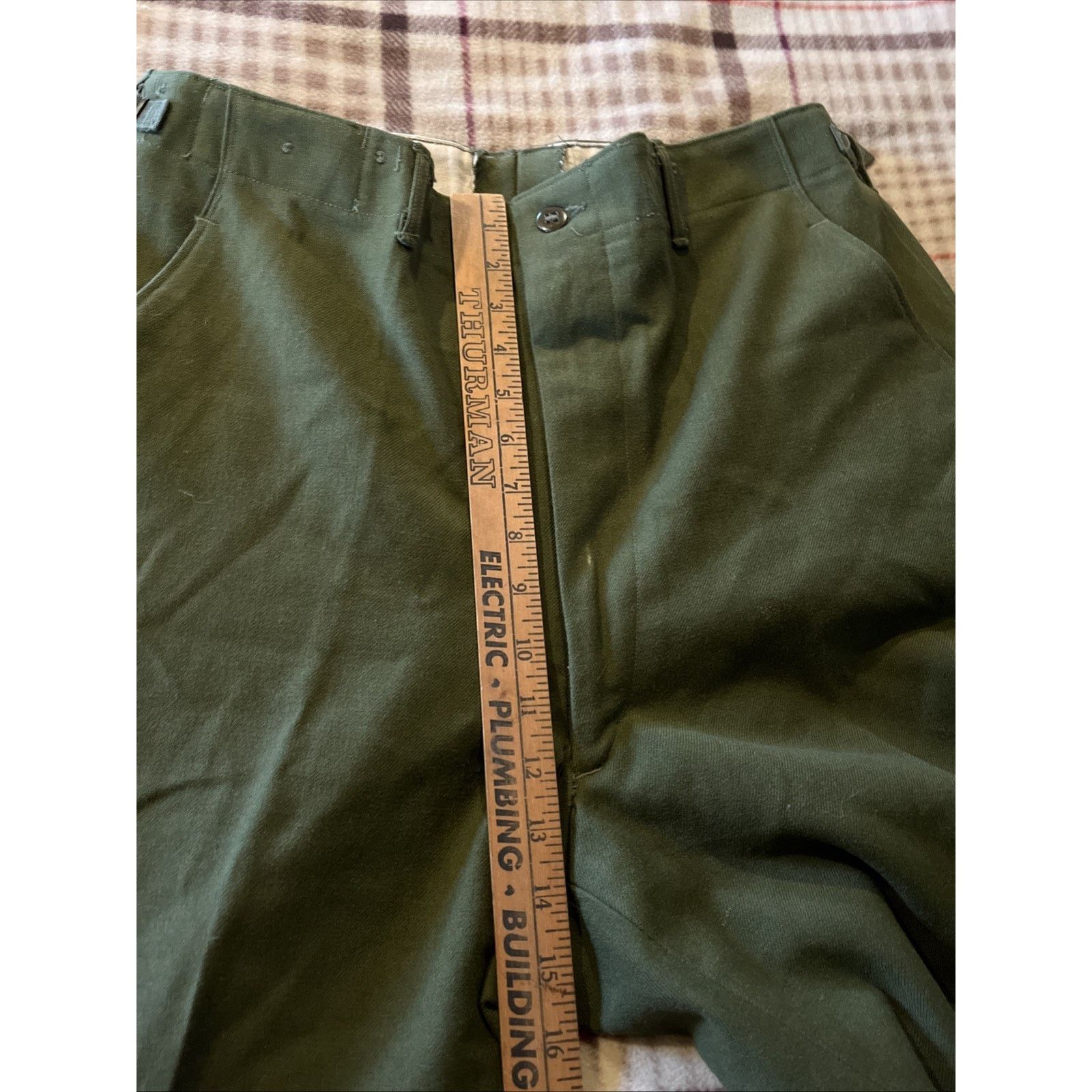 Other Vintage M-1951 Pants Medium ARMY Green Military 33x28 Wool Size US 33 - 8 Thumbnail