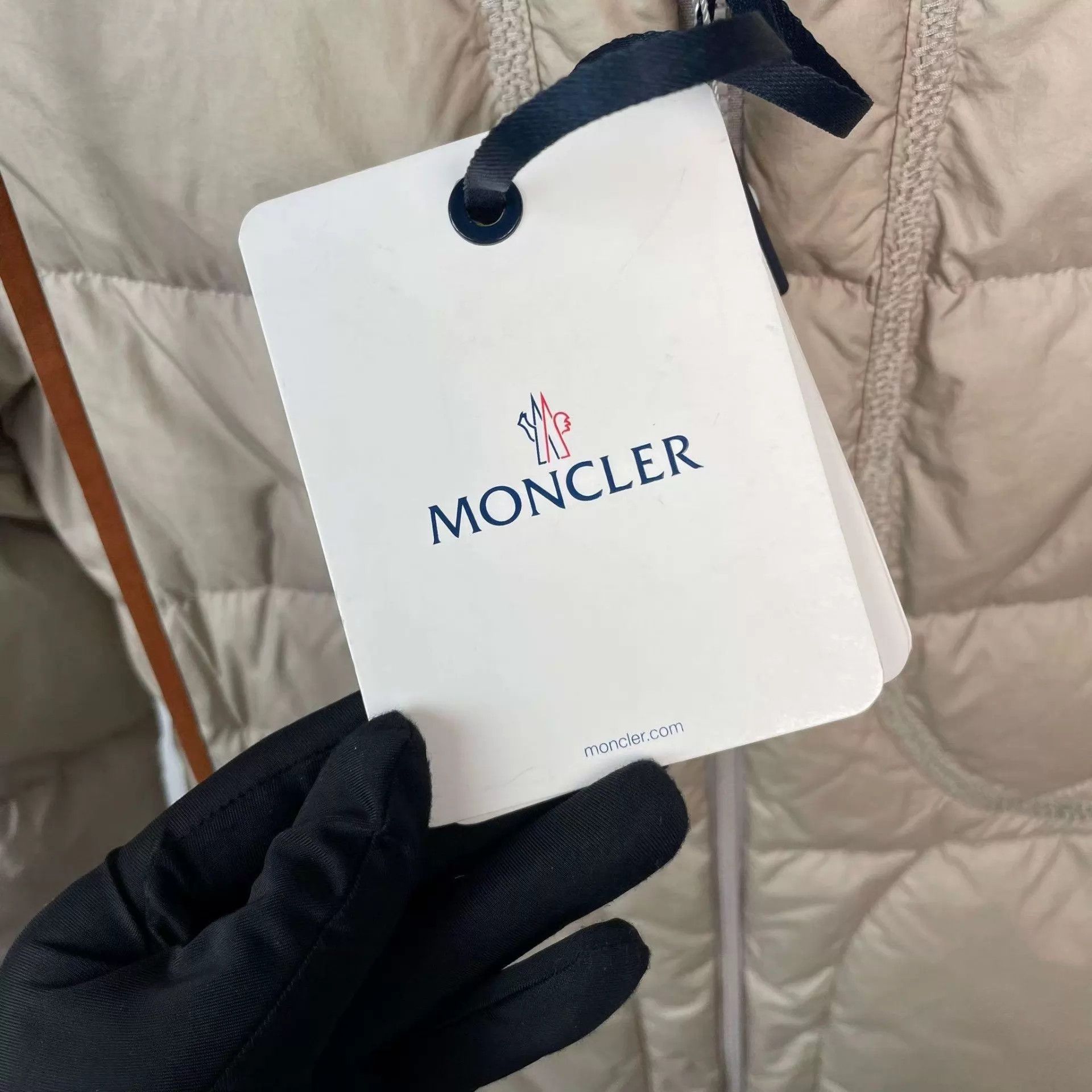 Moncler Moncler Beige Long Down Coat 2 Size XS / US 0-2 / IT 36-38 - 5 Thumbnail