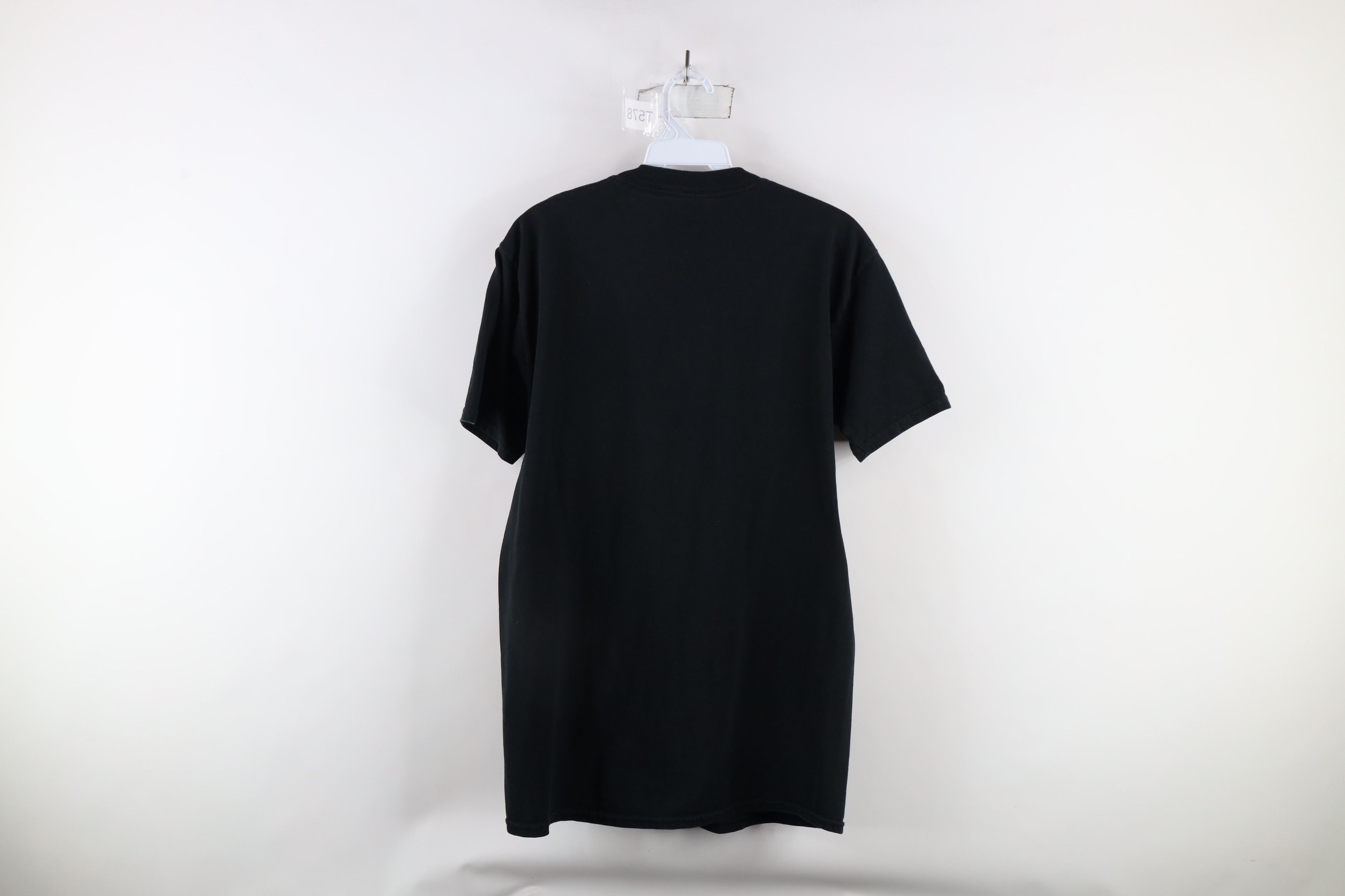 Vintage Vintage 90s Streetwear Blank Heavyweight T-Shirt Black Size US M / EU 48-50 / 2 - 6 Thumbnail