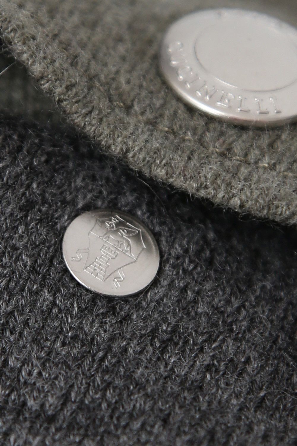 Brunello Cucinelli Brunello Cucinelli Zip Up Cashmere Knit Jacket Bomber Size US L / EU 52-54 / 3 - 8 Thumbnail