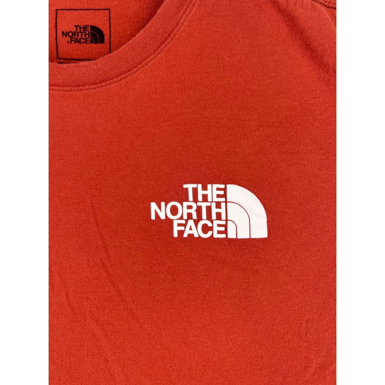 The North Face The North Face Shirt Men L Orange Short Sleeve Crew Neck 100% Cotton Hike Logo Size US L / EU 52-54 / 3 - 6 Thumbnail