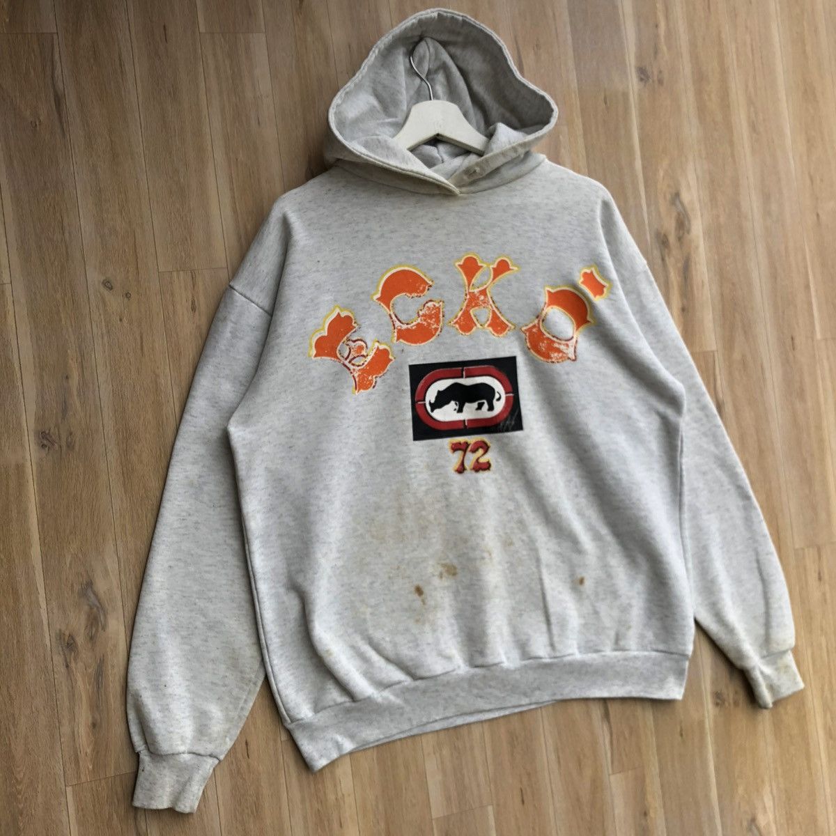 Ecko Unltd. × Vintage Vintage Ecko Unltd Skateboard Hoodie Pullover Size US L / EU 52-54 / 3 - 2 Thumbnail