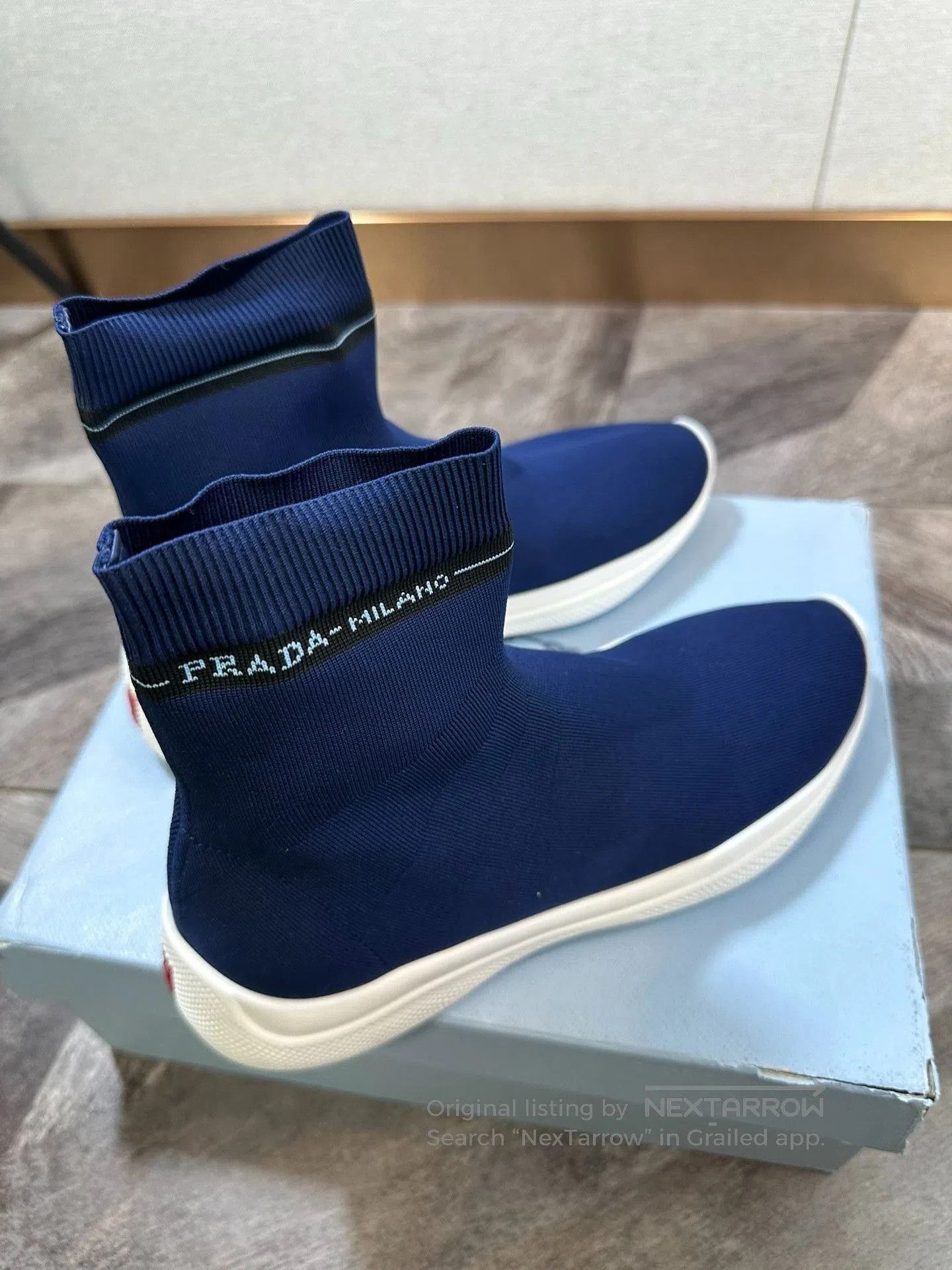 Prada Prada Classic Sock Shoes. Size US 5.5 / IT 35.5 - 4 Thumbnail