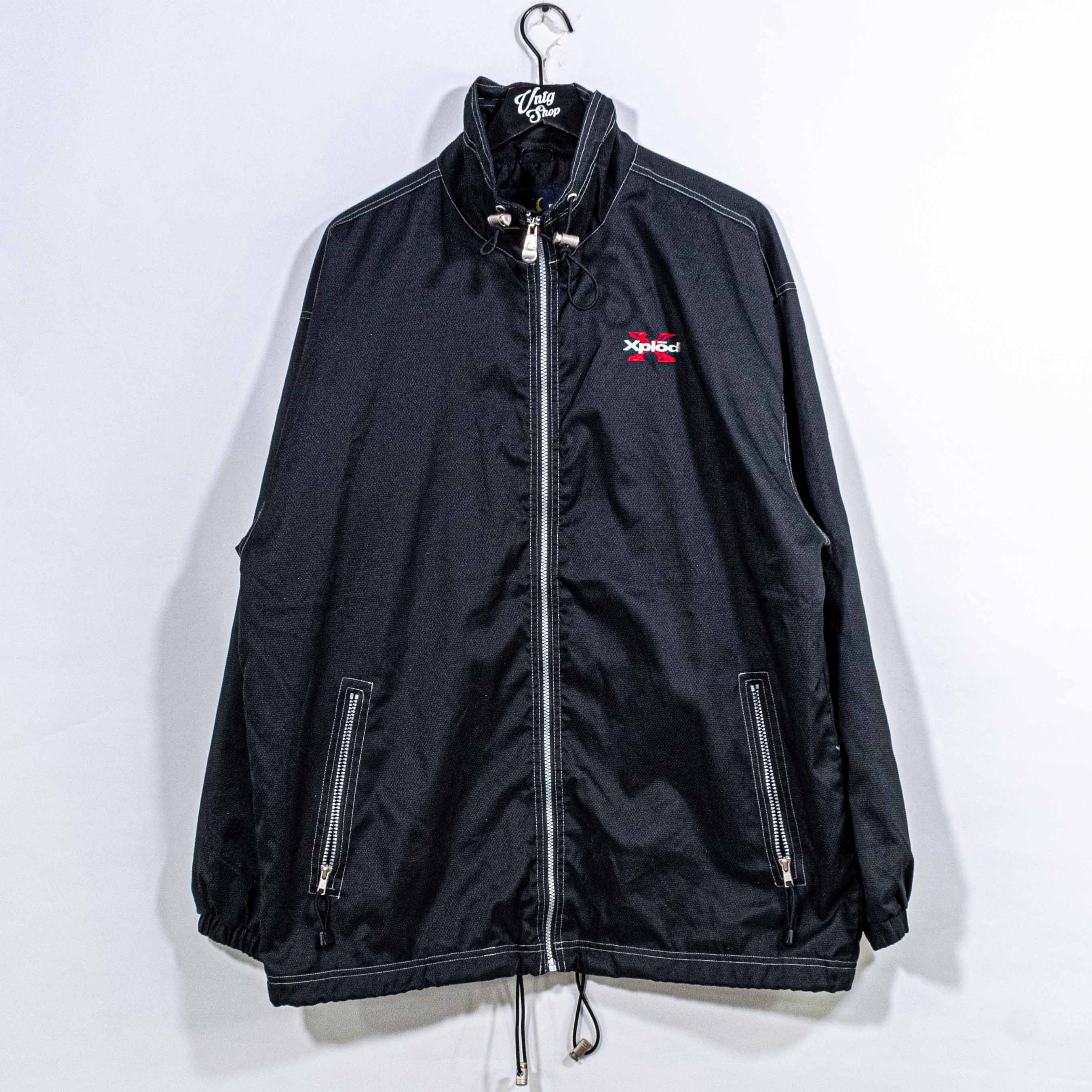 Vintage Sony Xplod Promo Windbreaker Jacket Logo Cyber Y2K 90s VTG Size US L / EU 52-54 / 3 - 1 Thumbnail