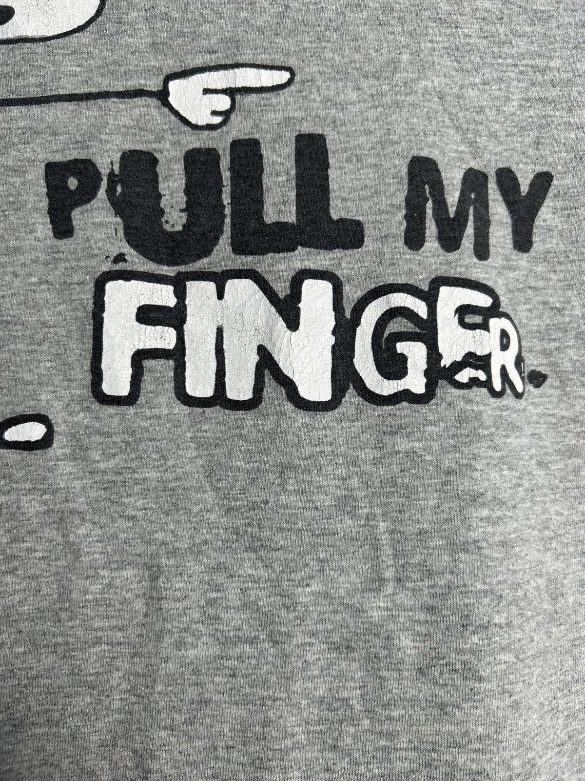 Other 2004 Pull My Finger Graphic T-Shirt Size US XL / EU 56 / 4 - 4 Thumbnail