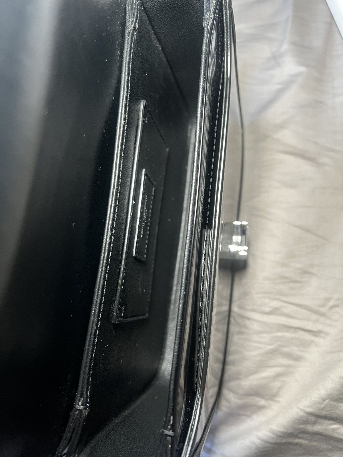 Saint Laurent Paris Saint Laurent Solferino Logo Plaque Medium Shoulder Bag Size ONE SIZE - 7 Thumbnail