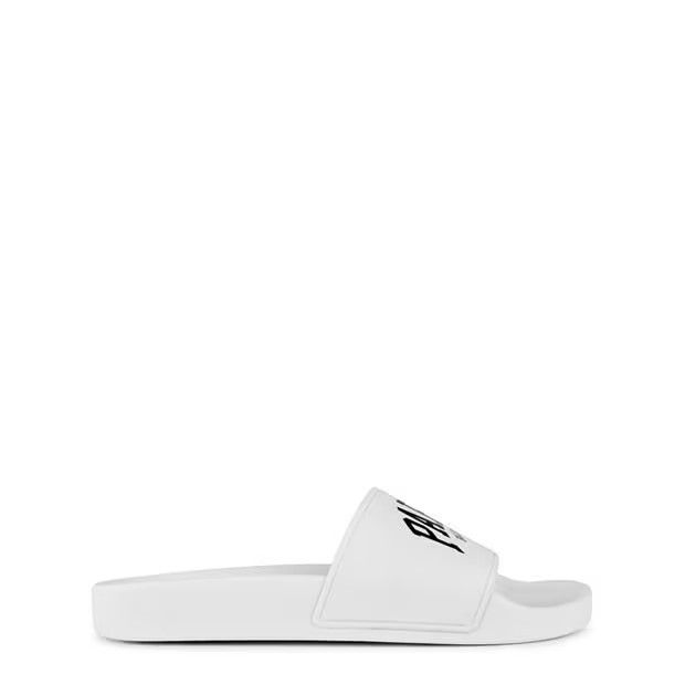 Balenciaga o1g2r1mq0924 Slippers in Black & White Size US 5 / IT 35 - 1 Thumbnail