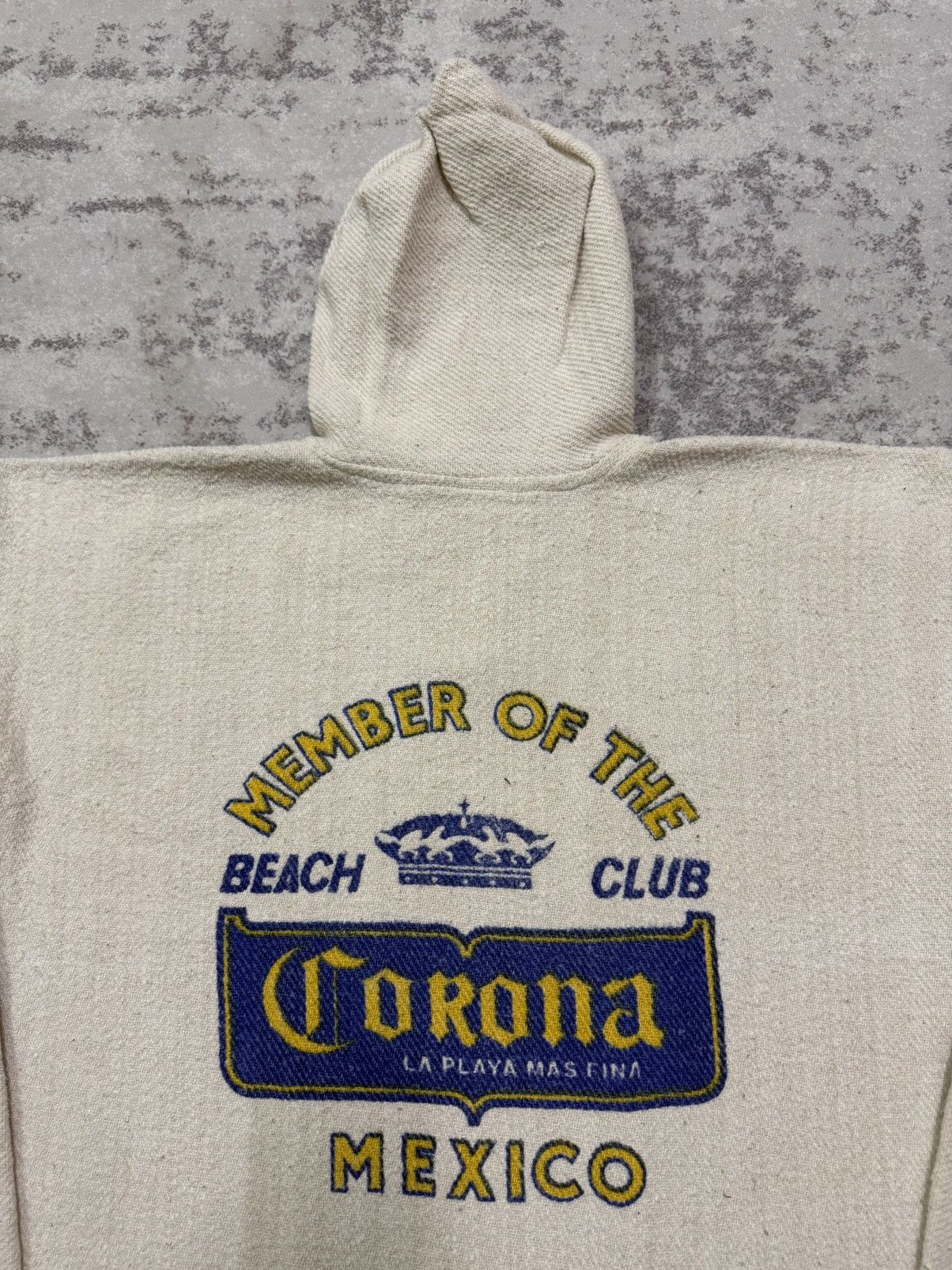 Vintage Vintage 90s Corona Beach Club Mexican Baja Hoodie Pullover Size US M / EU 48-50 / 2 - 6 Thumbnail