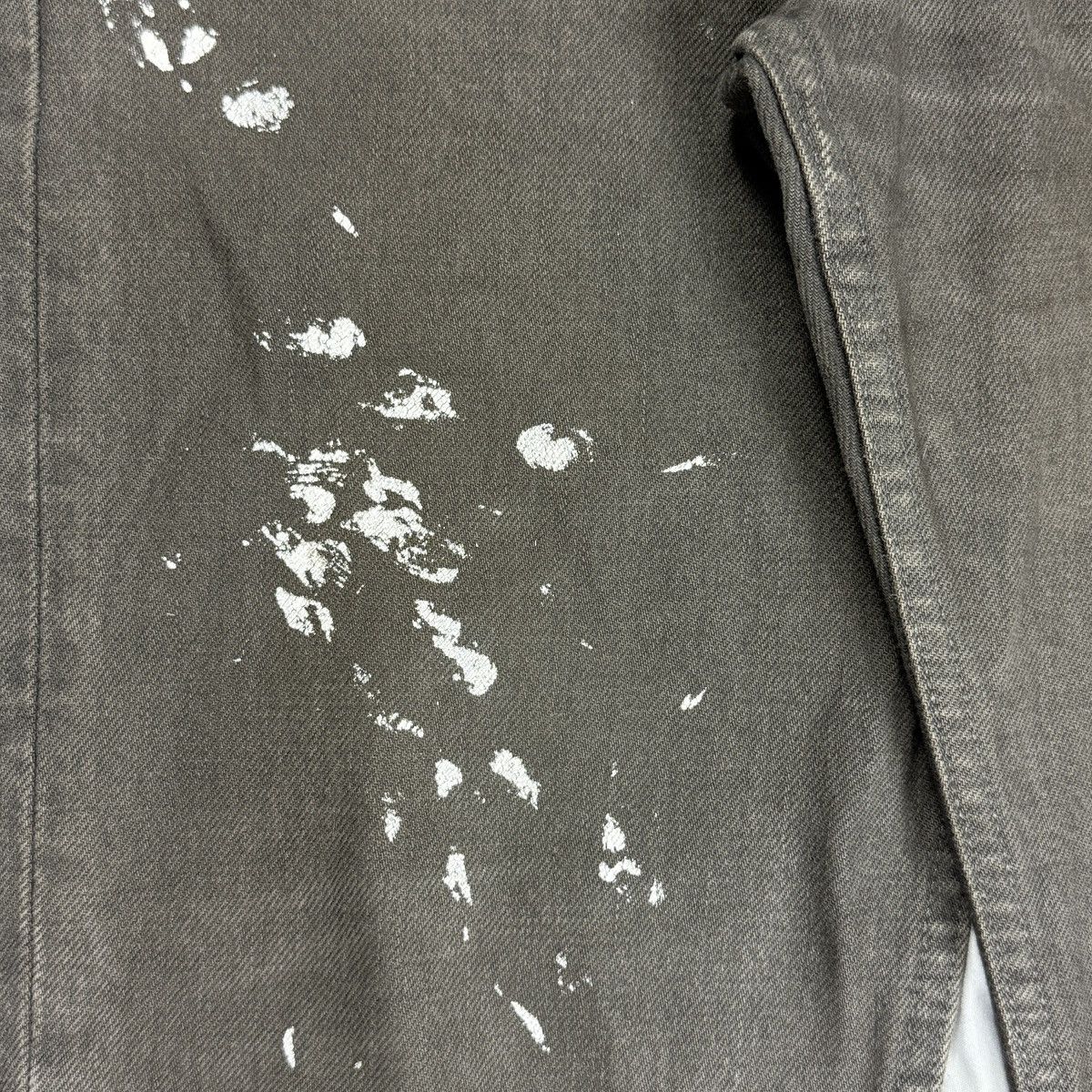 Helmut Lang Helmut Lang - AW00 Overdyed Charchoal Painter Jeans Size US 27 - 4 Thumbnail