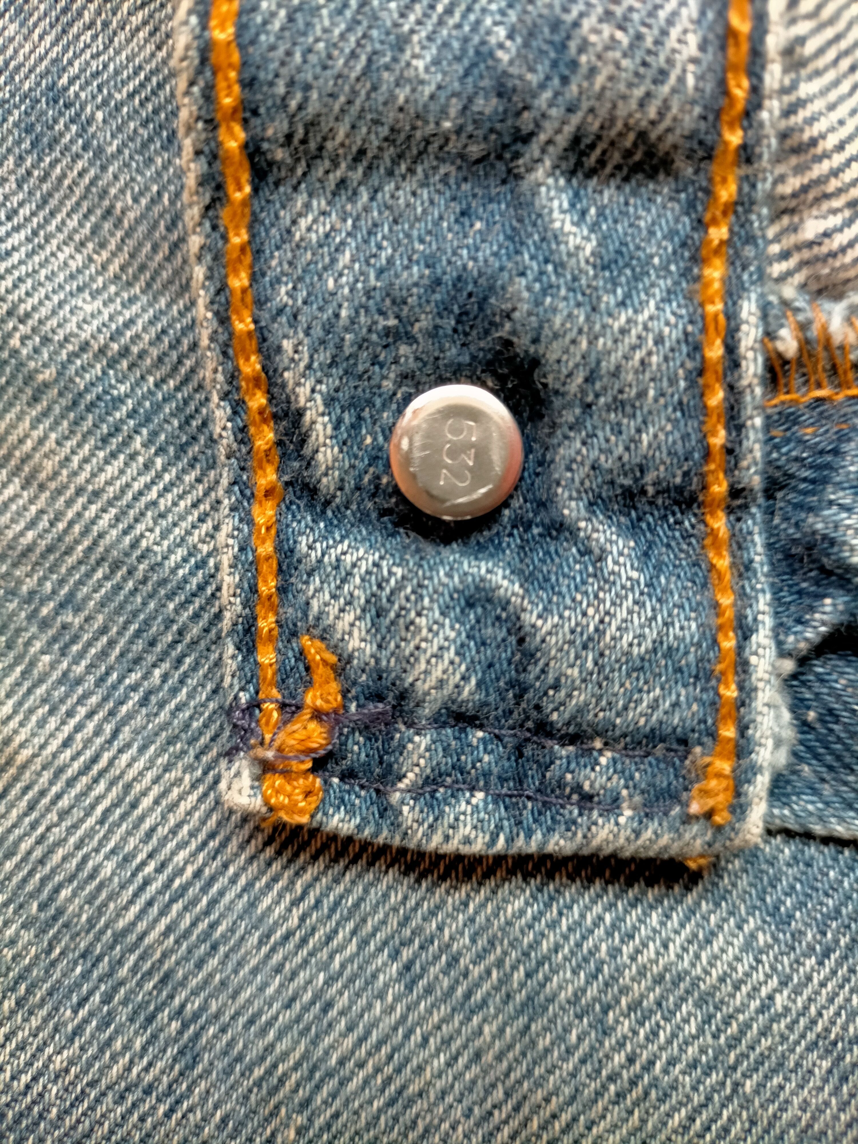 Levi's Vtg Levis 501 Made in usa Blue Denim Jeans Size US 32 / EU 48 - 21 Thumbnail