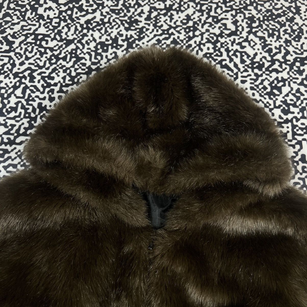 Vintage Vintage Y2K Japanese Style Faux Fur Retro Bomber Jacket Size XS / US 0-2 / IT 36-38 - 9 Thumbnail