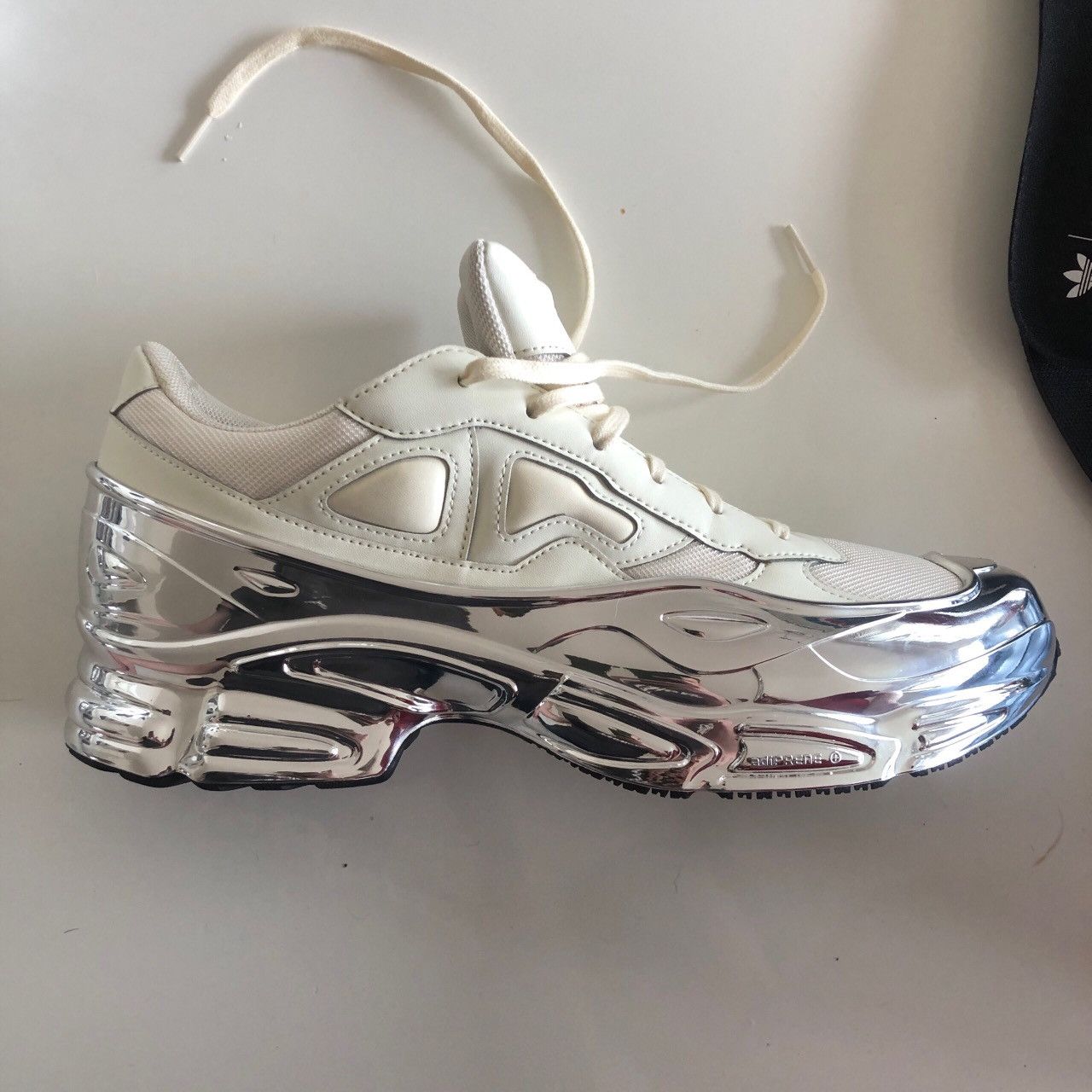 Raf Simons Raf Simons Metallic White Size US 12 / EU 45 - 3 Thumbnail