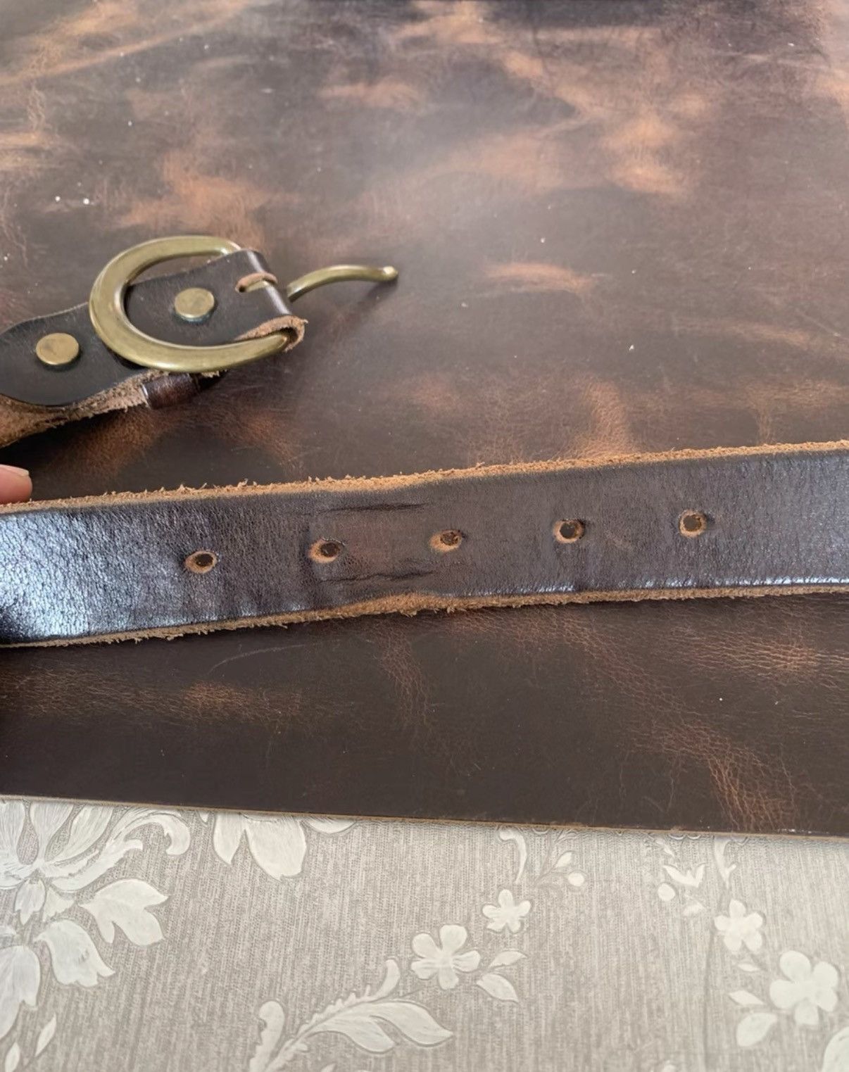 RRL Ralph Lauren RRL authentic belt K16 Size ONE SIZE - 5 Thumbnail