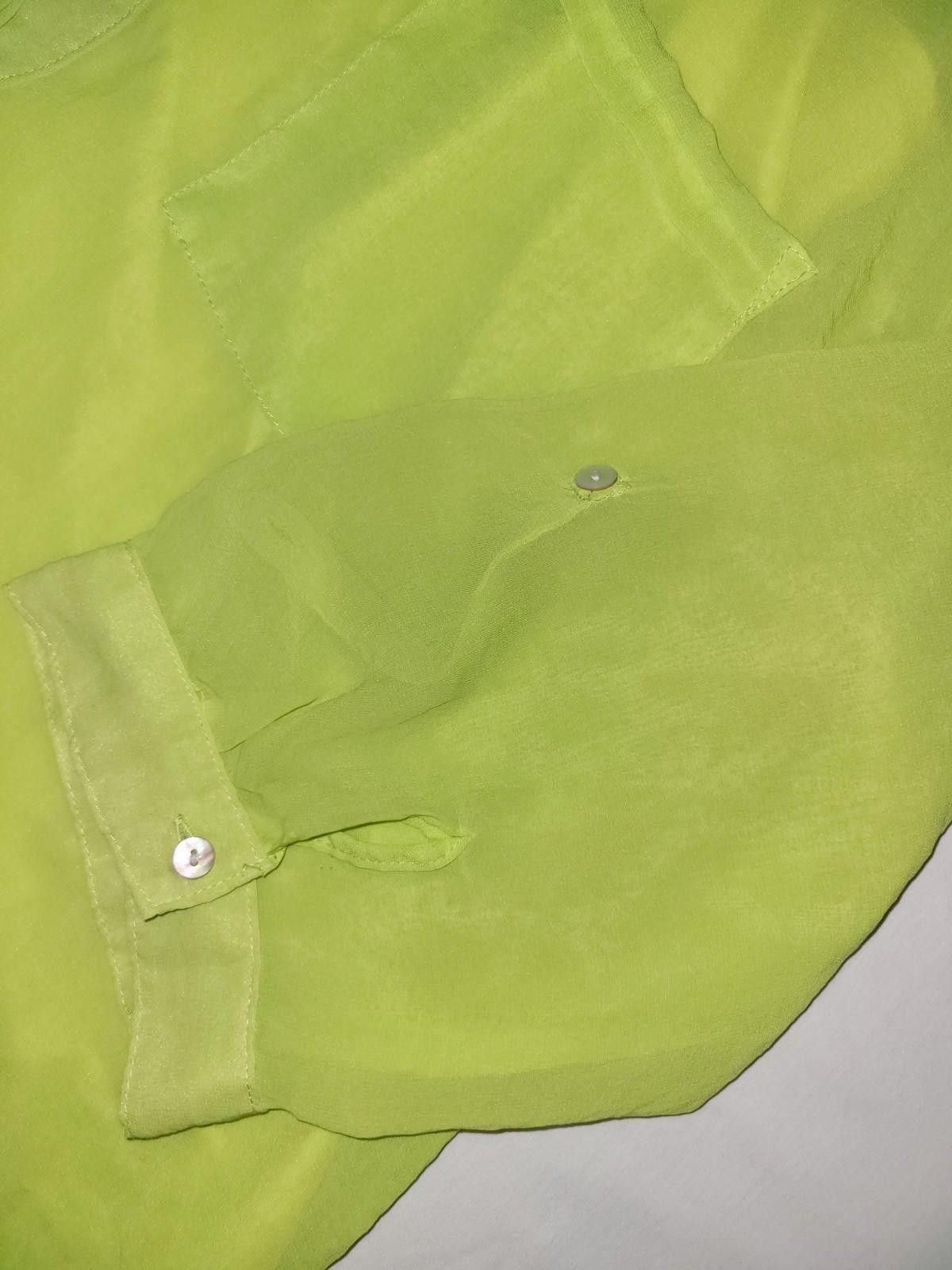 Apt. 9 Apt.9 women's XL yellow cami w/ 3/4 sleeve sheer blouse Size XL / US 12-14 / IT 48-50 - 7 Thumbnail