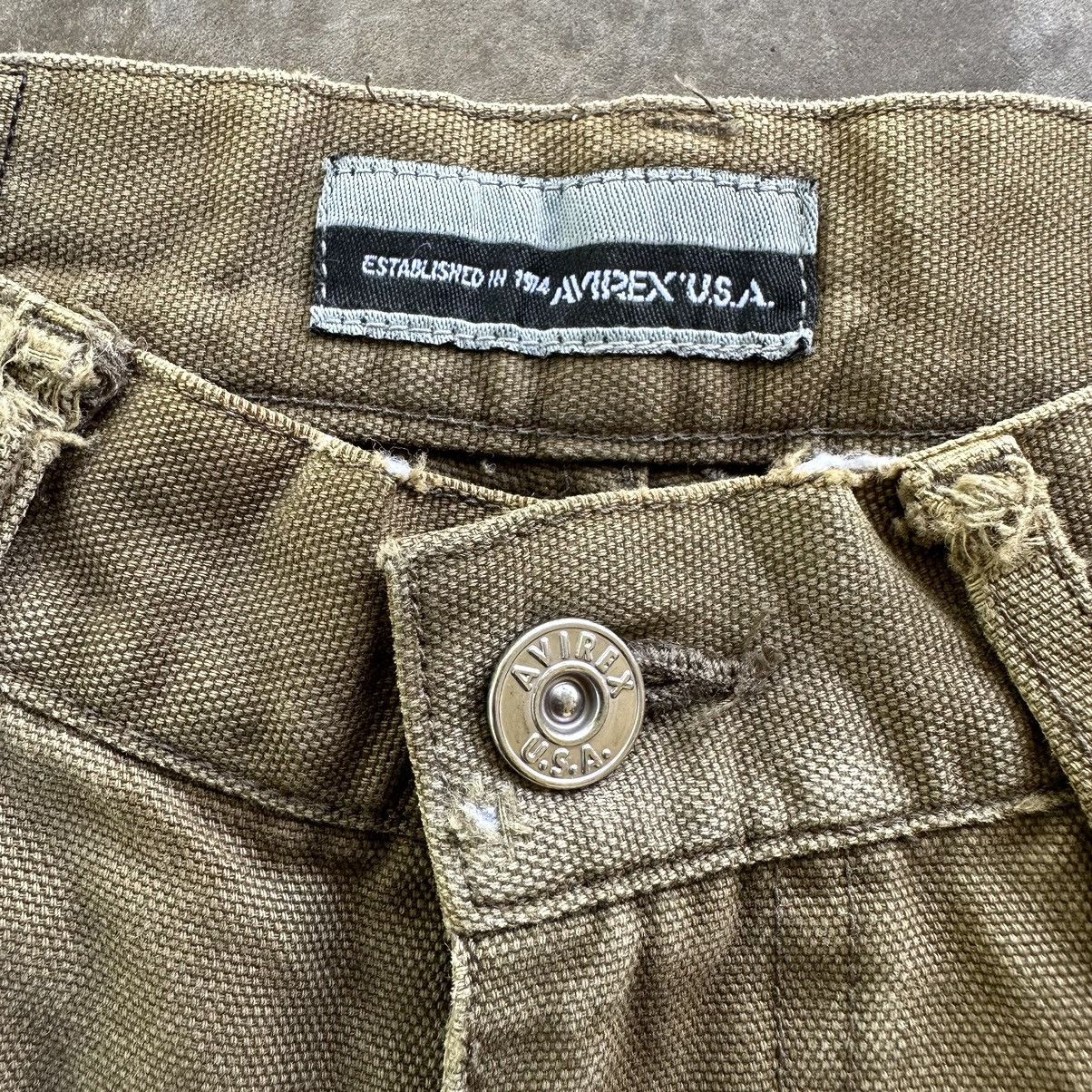 Avirex 🔥W27x33 Avirex USA Distressed Tactical Cargo Pant Size US 27 - 6 Thumbnail