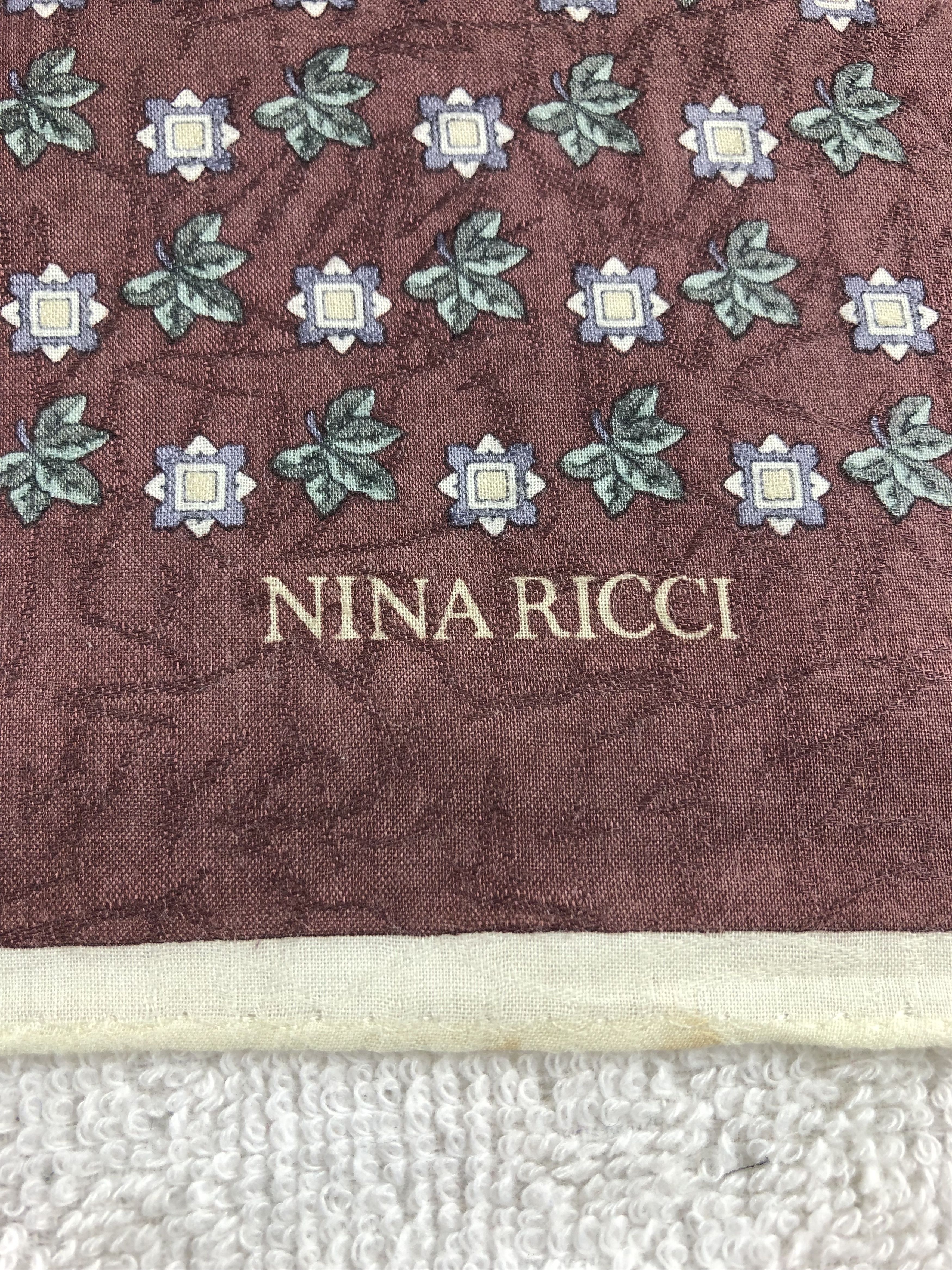 Nina Ricci × Vintage Nina Ricci Handkerchief / Bandana / Neckerchief Size ONE SIZE - 5 Thumbnail